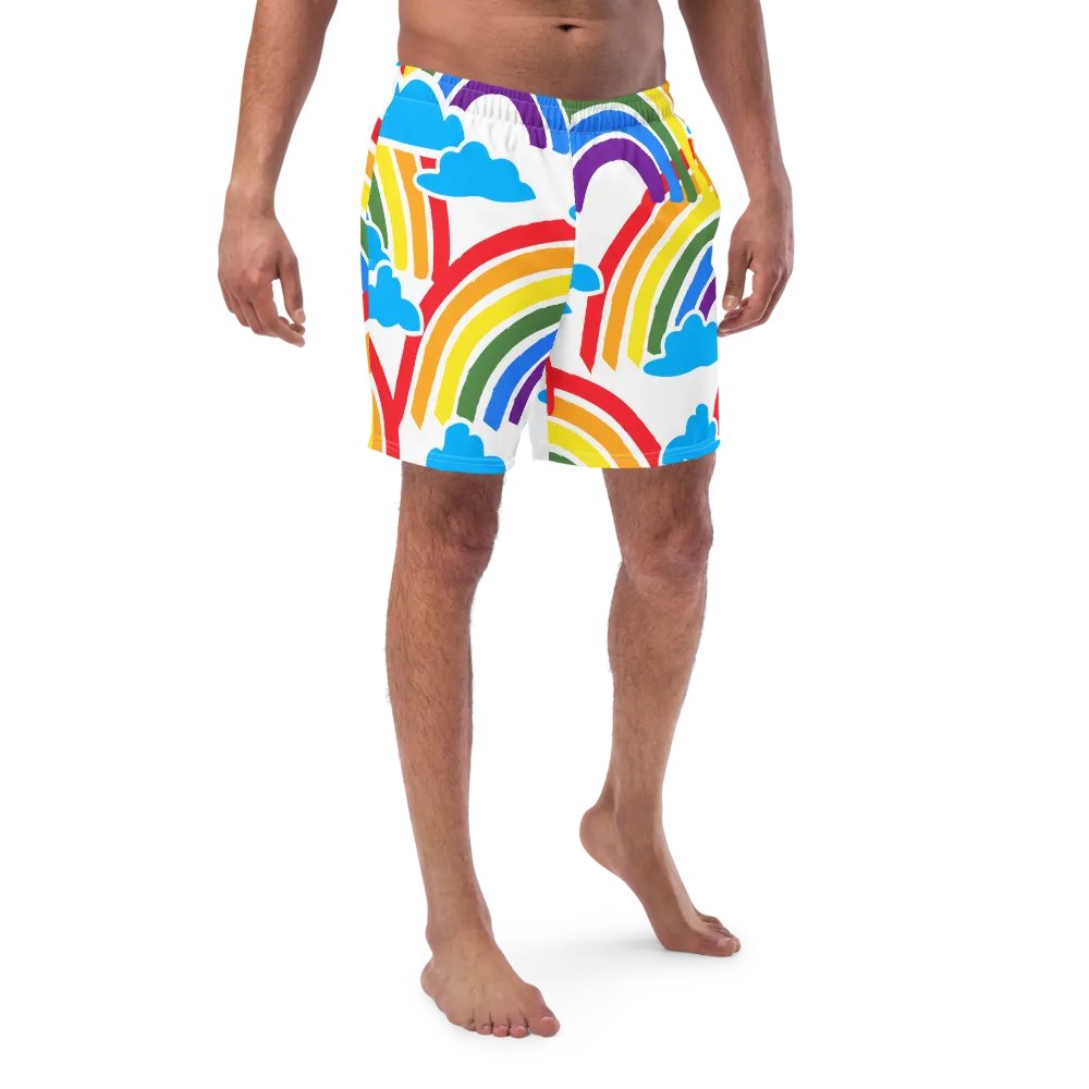 Rainbow Delight Swim Trunks product image (1)