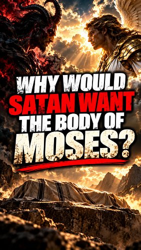 👀 WHY WOULD SATAN WANT THE BODY OF MOSES?

Moses was raised in Pharaoh’s household, surrounded by Egyptian royal power and re...