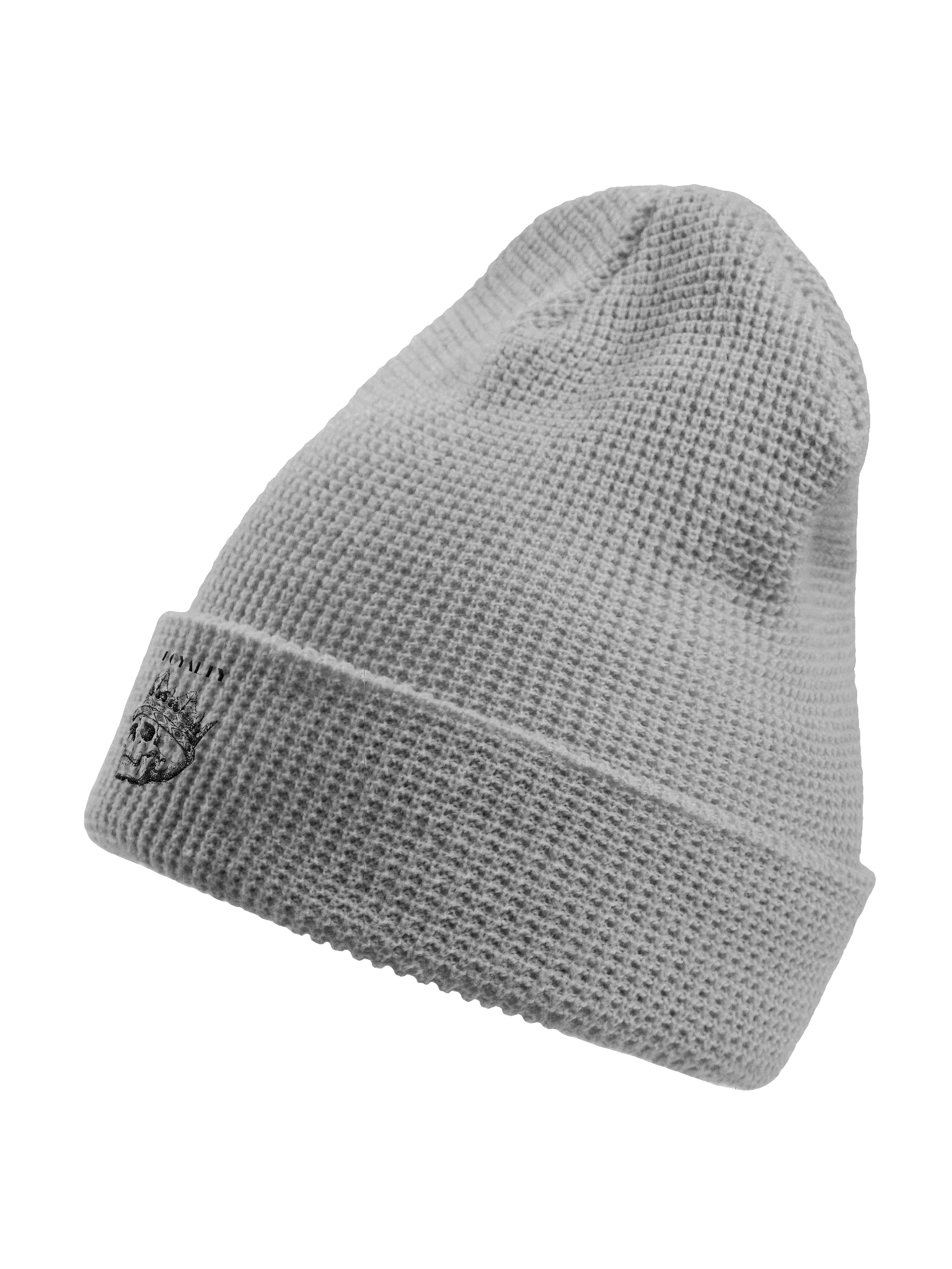 Royalty Series Black Print Beanie product image (3)