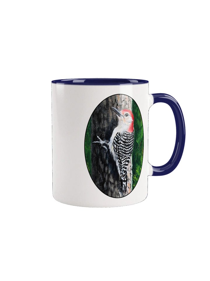 Vibrant Woodpecker Ceramic Mug product image (2)