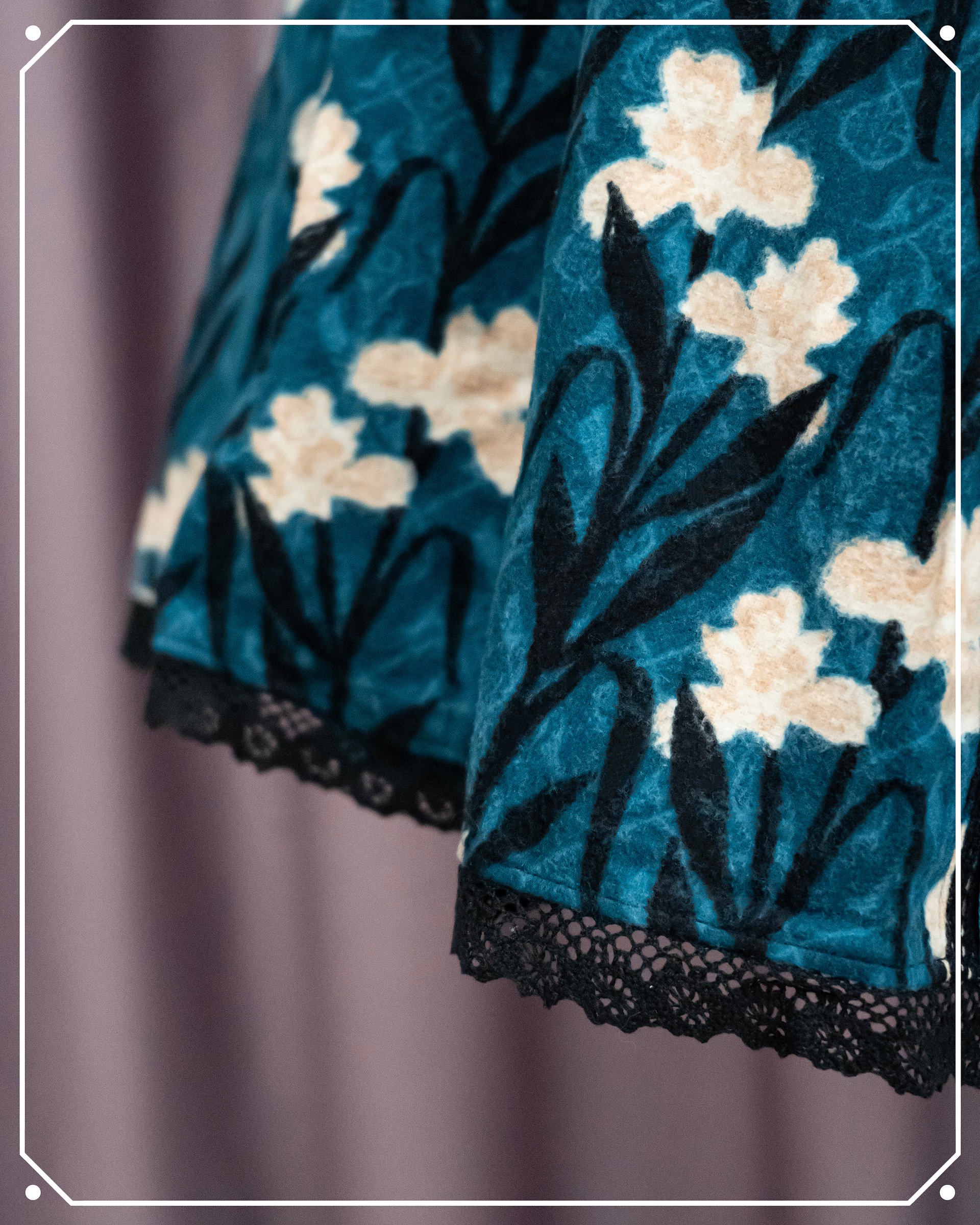 Cemetery Iris Bustle Skirt product image (6)