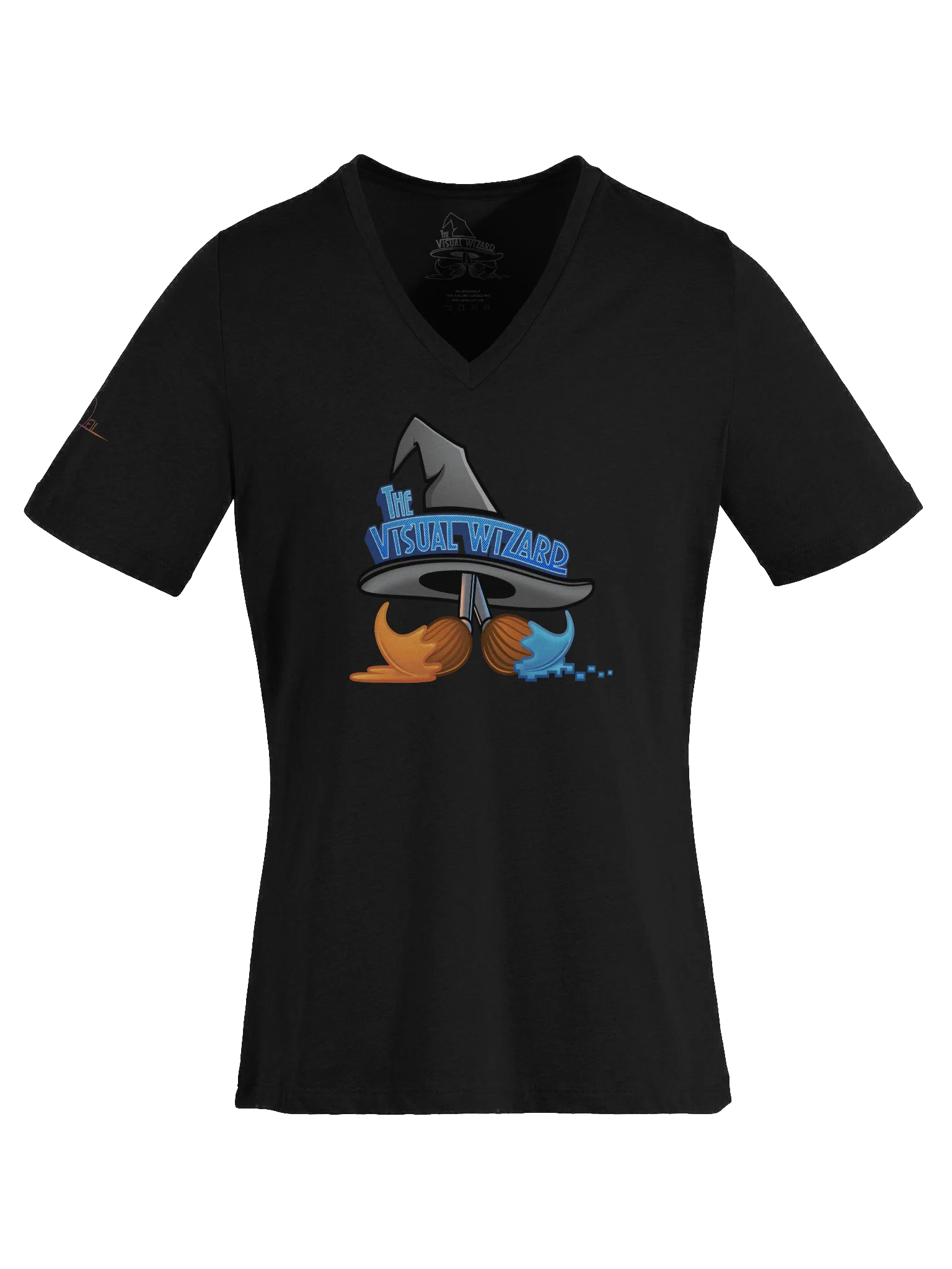 The Viz Wiz Logo (Full Color) Signature Series Women's V-Neck product image (41)