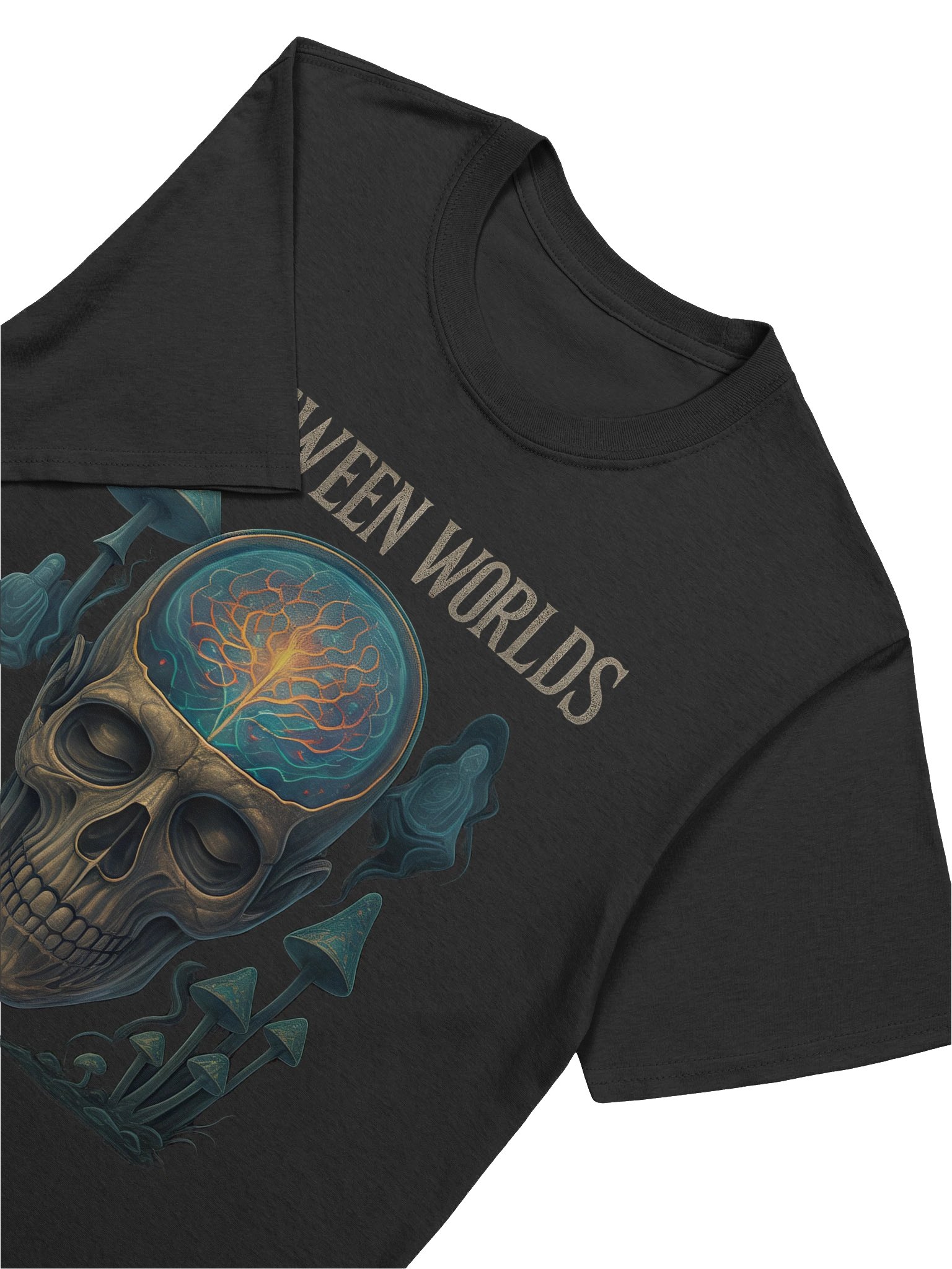 Between Worlds Trippy Skull Tee product image (2)