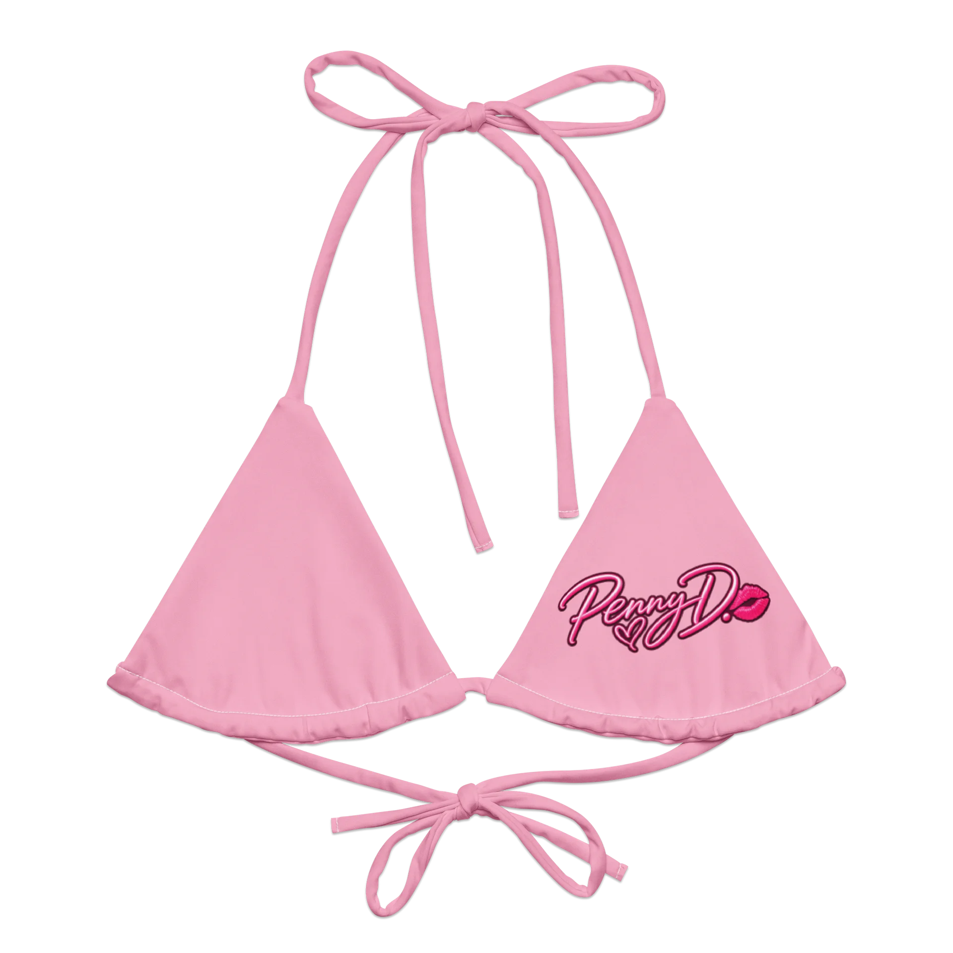 Penny D. Signature Blush Pink Bikini Top product image (1)