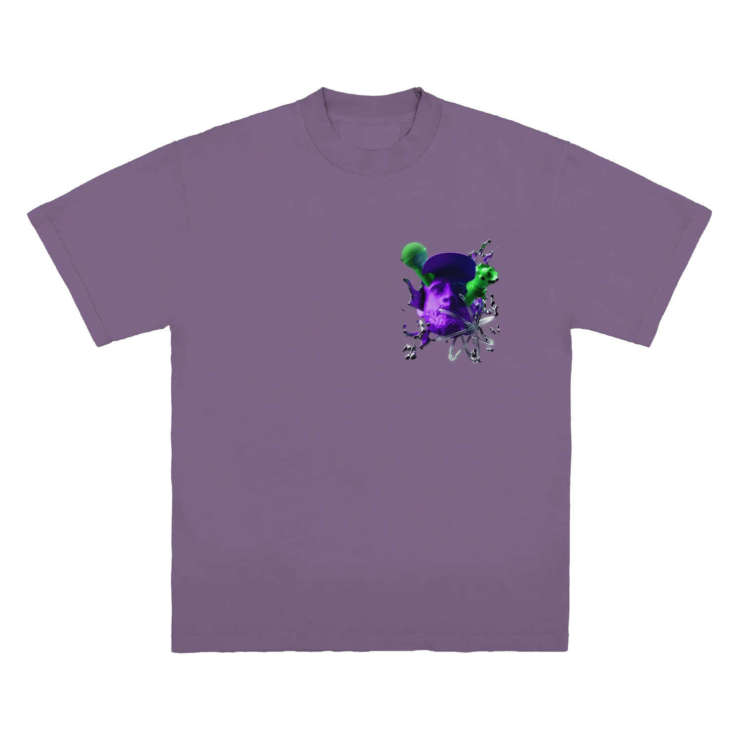 Anomaly Tour 2025 Purple Short Sleeve T-Shirt product image (1)