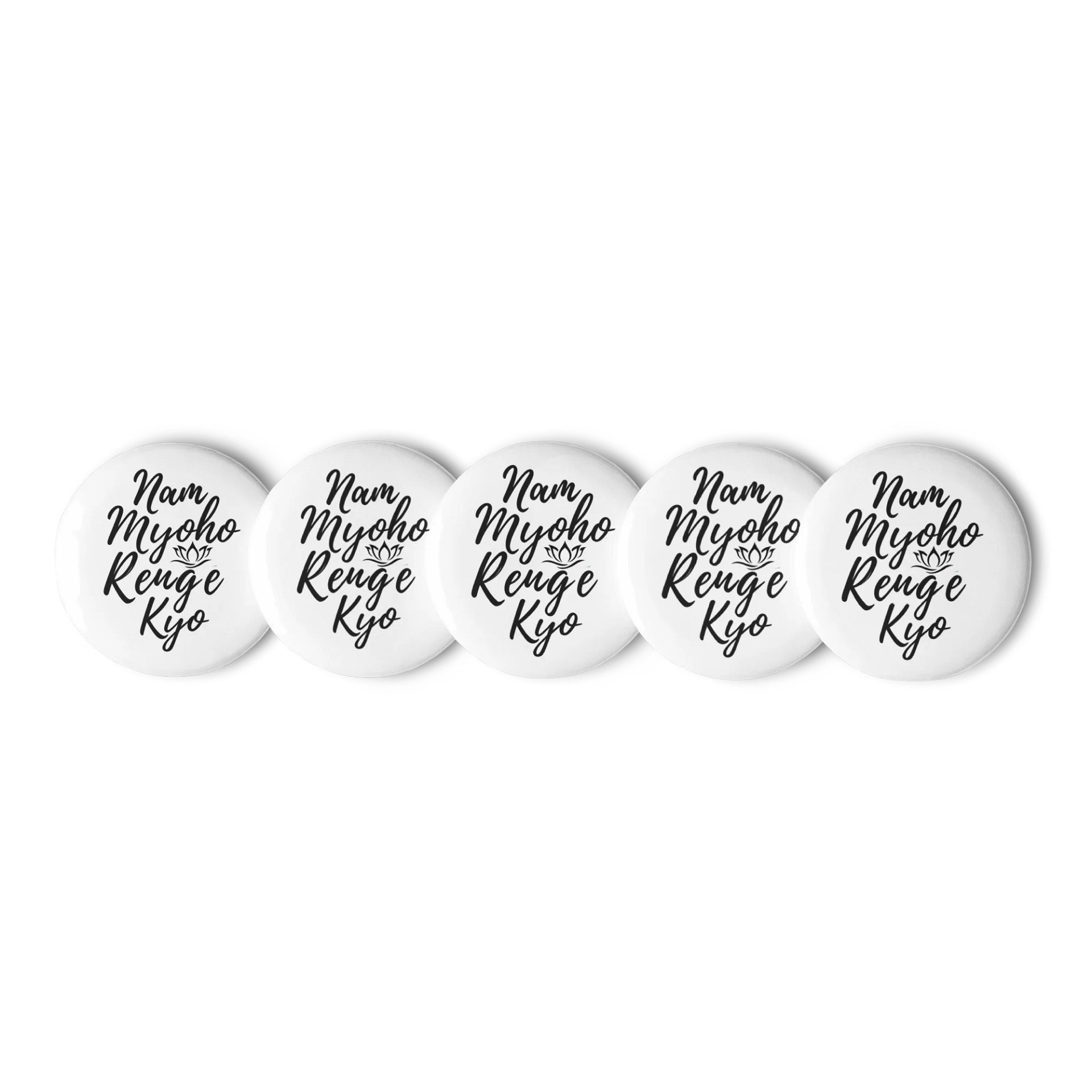Nam Myoho Renge Kyo Button Set product image (1)