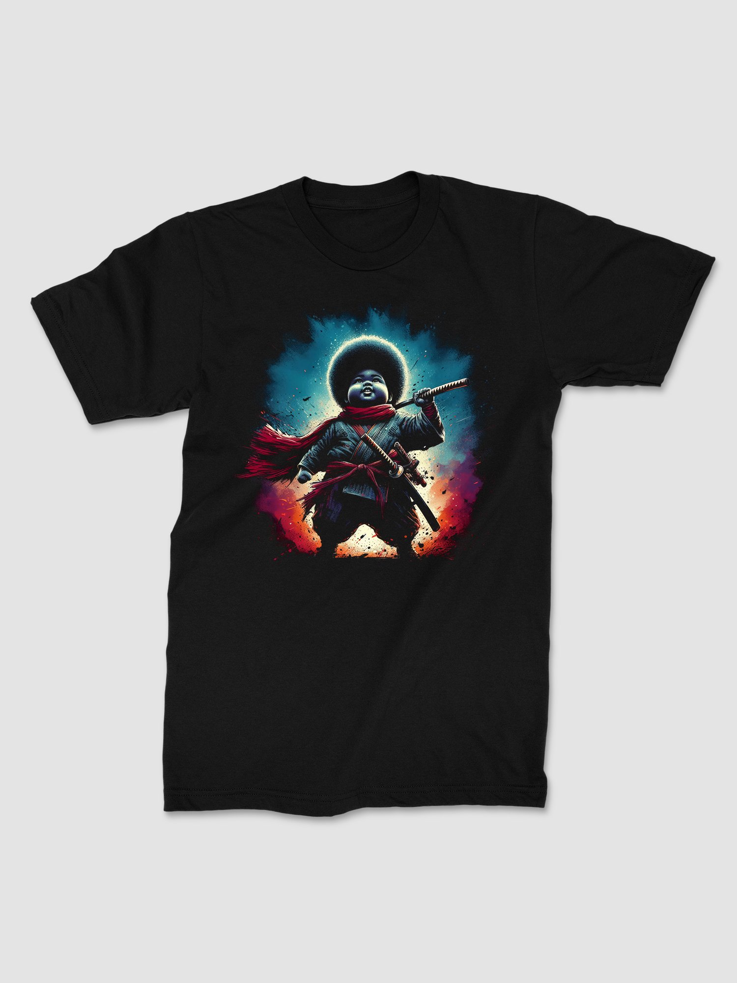 Afro Warrior Boy Youth T-Shirt product image (1)