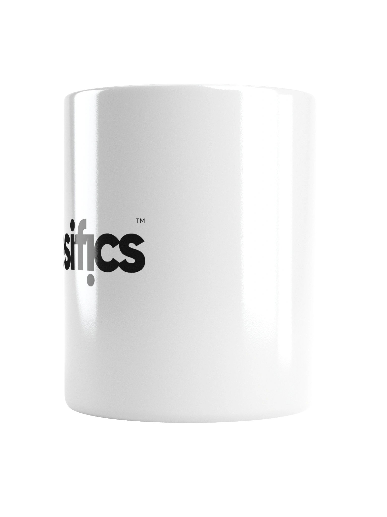 Spesifics Logo White Glossy Mug product image (3)