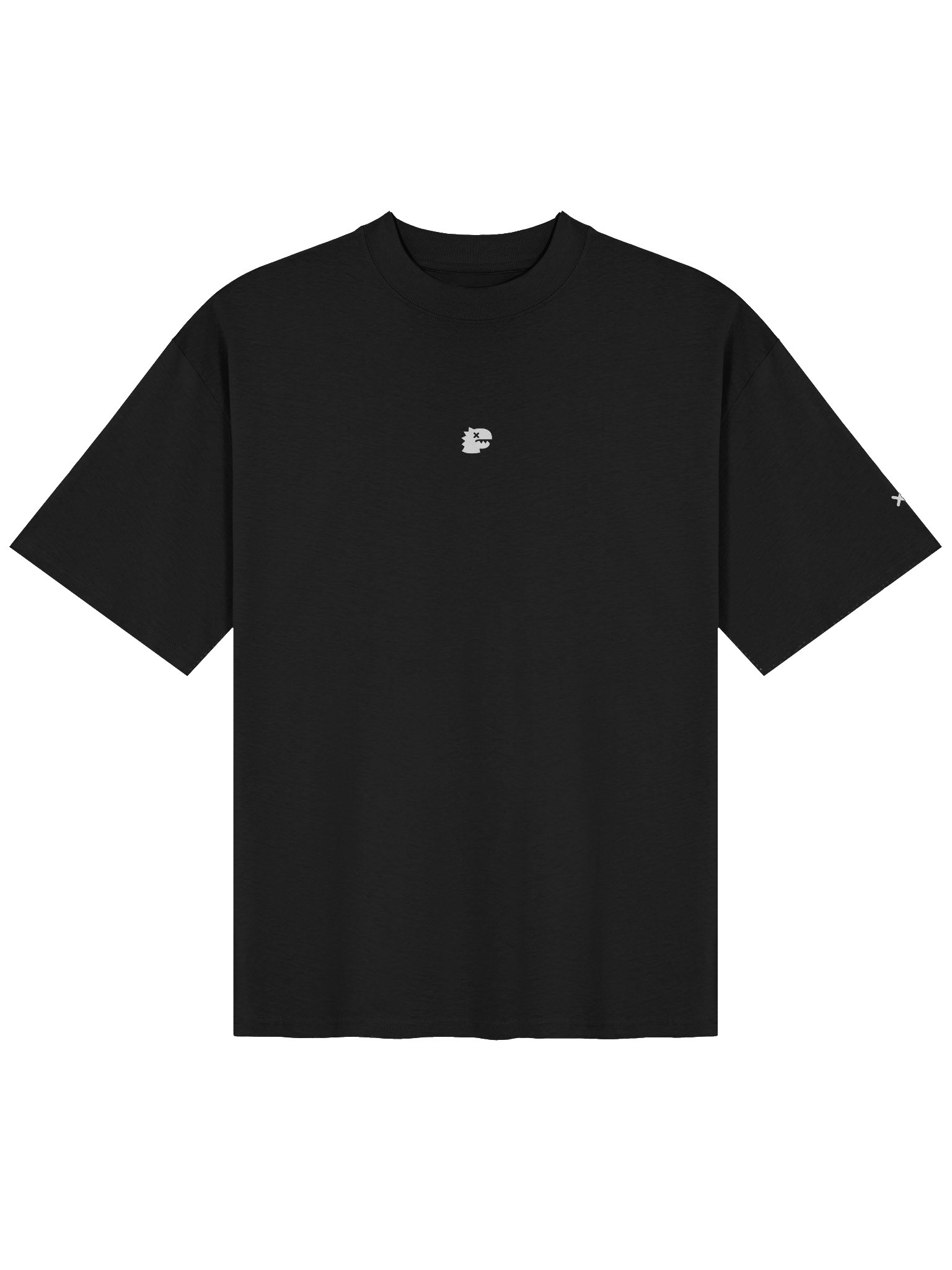 FMB ∣ JETLAG DINO Center Logo Oversized Tee Black product image (1)