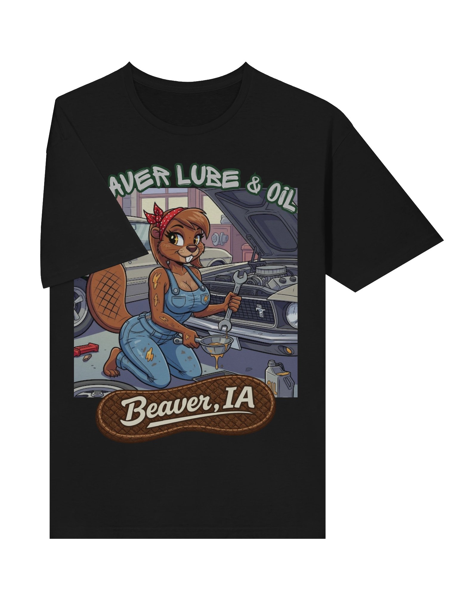 Beaver Lube & Oil T-Shirt product image (5)