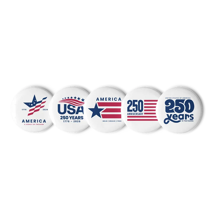 Legacy of Freedom Pin Button Set product image (1)