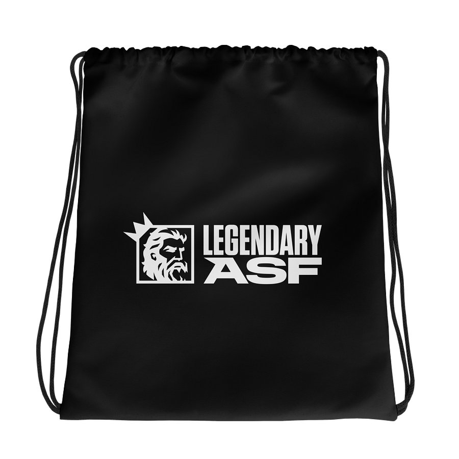 LAF Drawstring Bag (Black) product image (1)