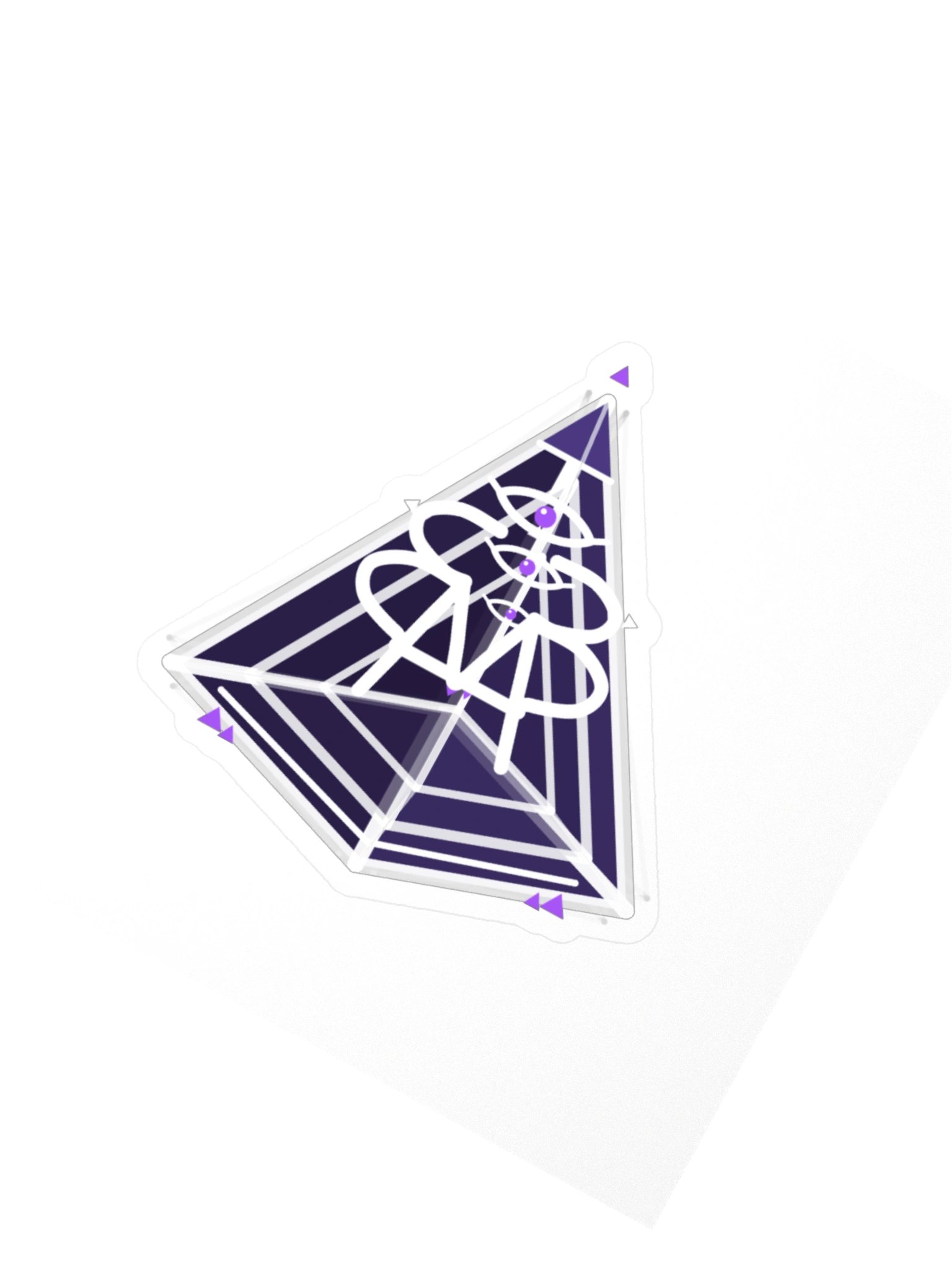 AMP-33 6D Pyramid — Transfer Sticker product image (2)