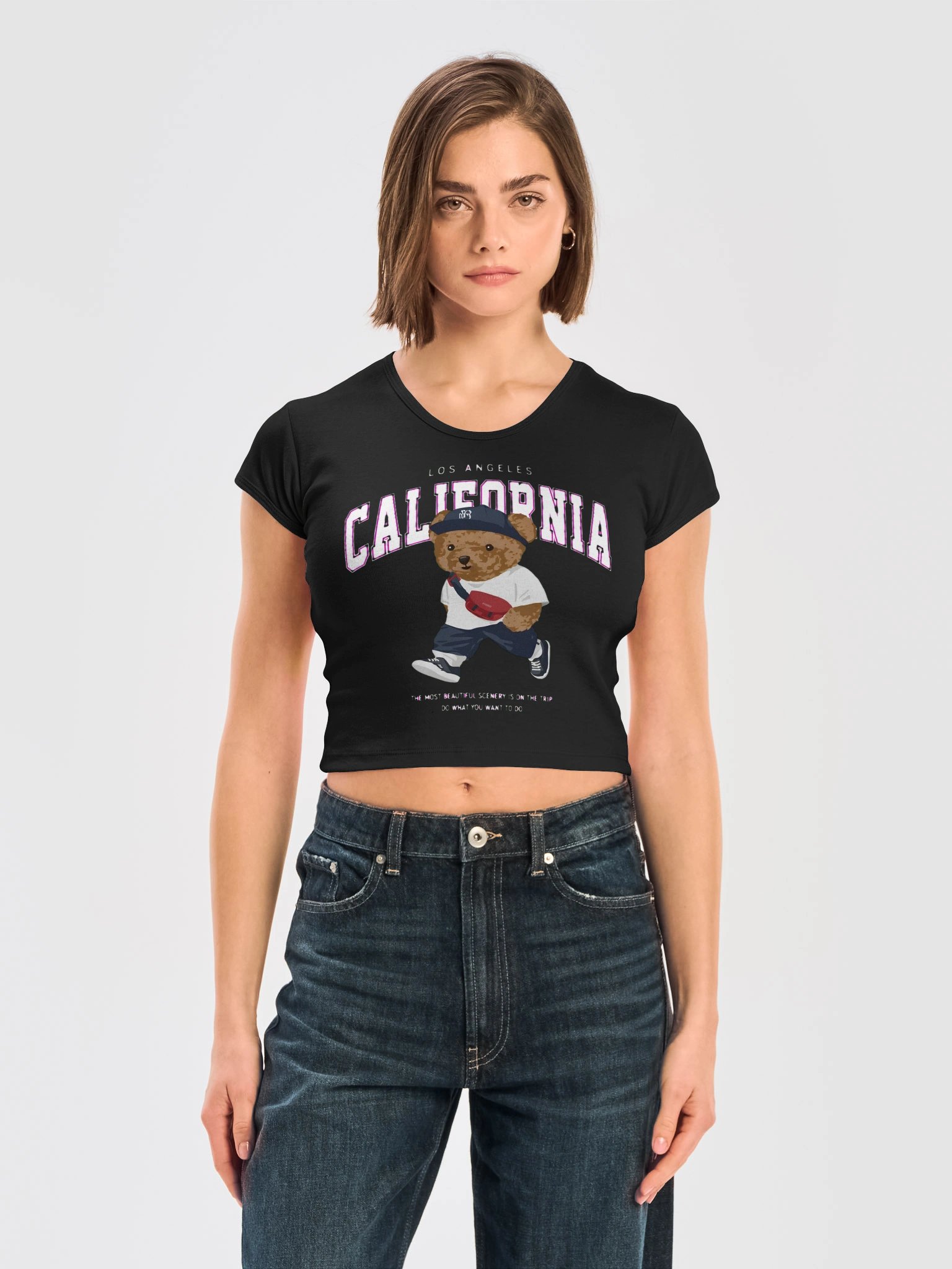 Cute California Bear T-Shirt – Adorable West Coast Teddy Bear Graphic product image (2)