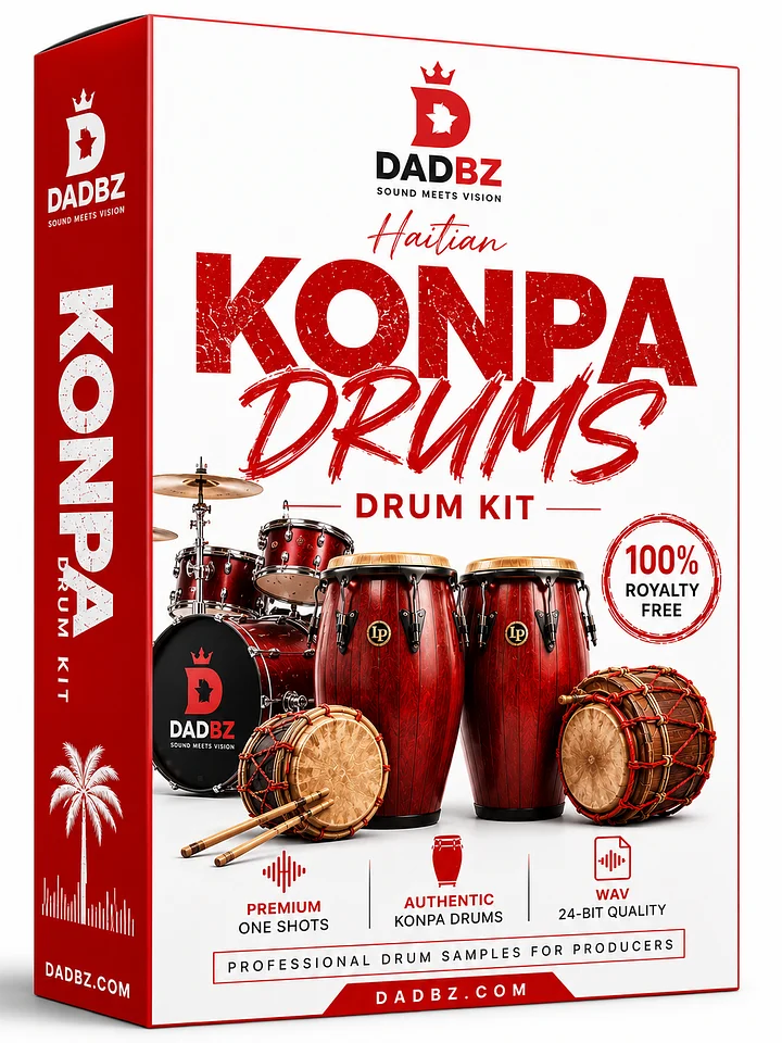 Haitian Konpa Gouyad Drum Kit | WAV Samples product image (1)