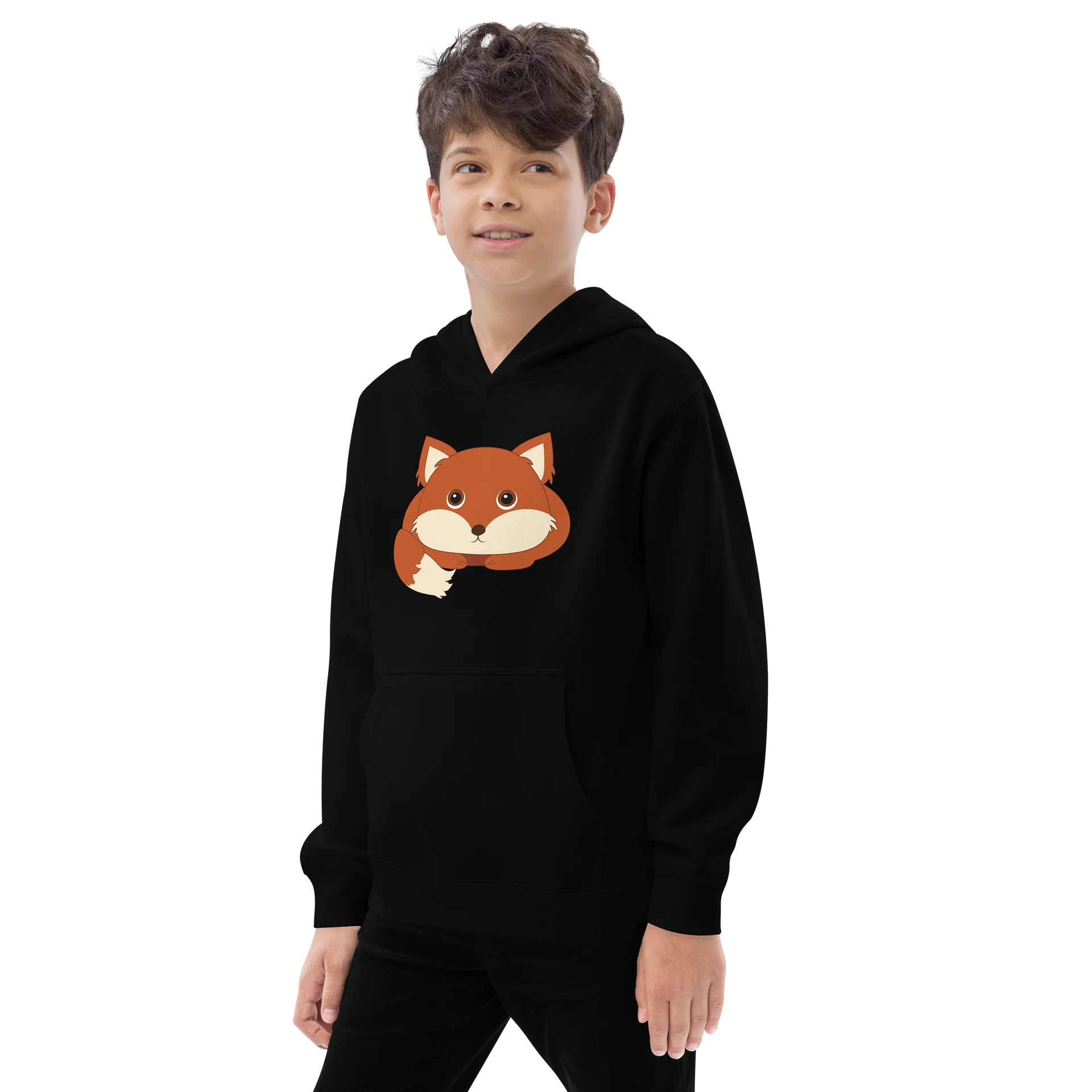 Woodland Animal Friends Red Fox Youth Pullover product image (3)