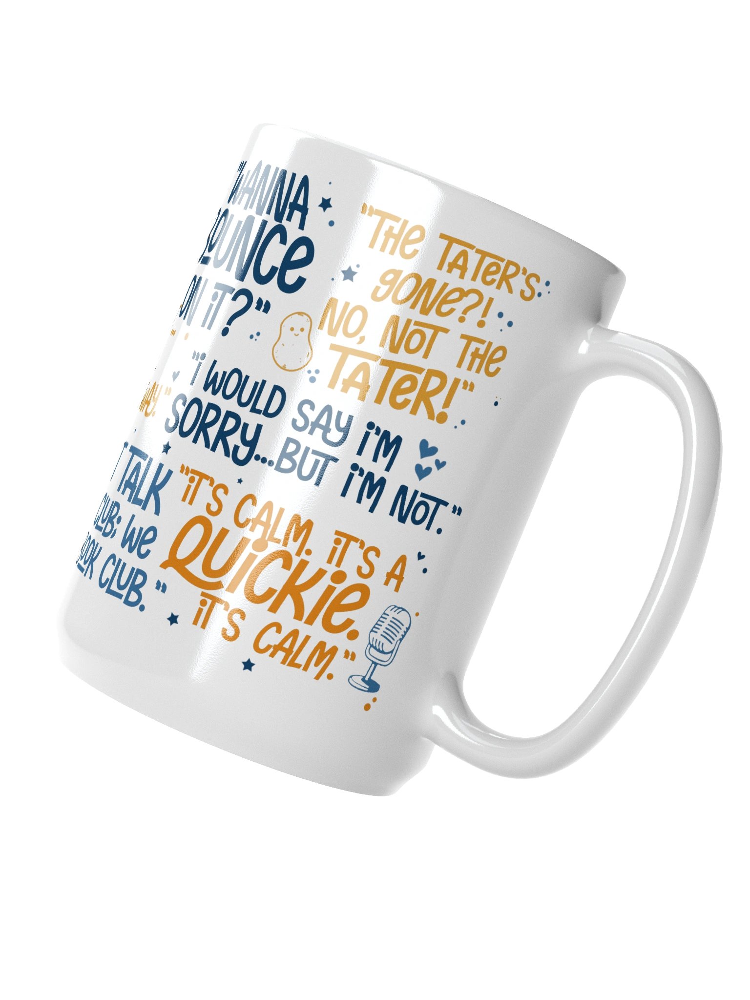 Chaos Quotes White Mug product image (7)