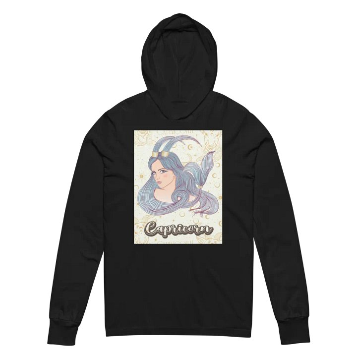 Capricorn Uni-Sex Hooded Tee product image (2)