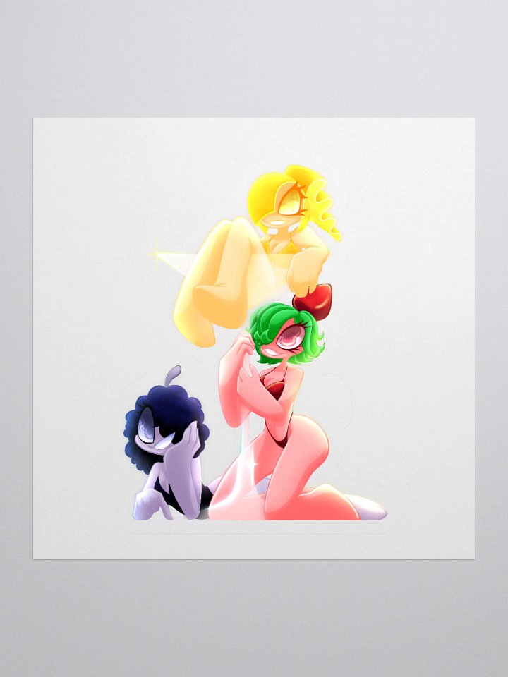 martini girls stickers product image (1)