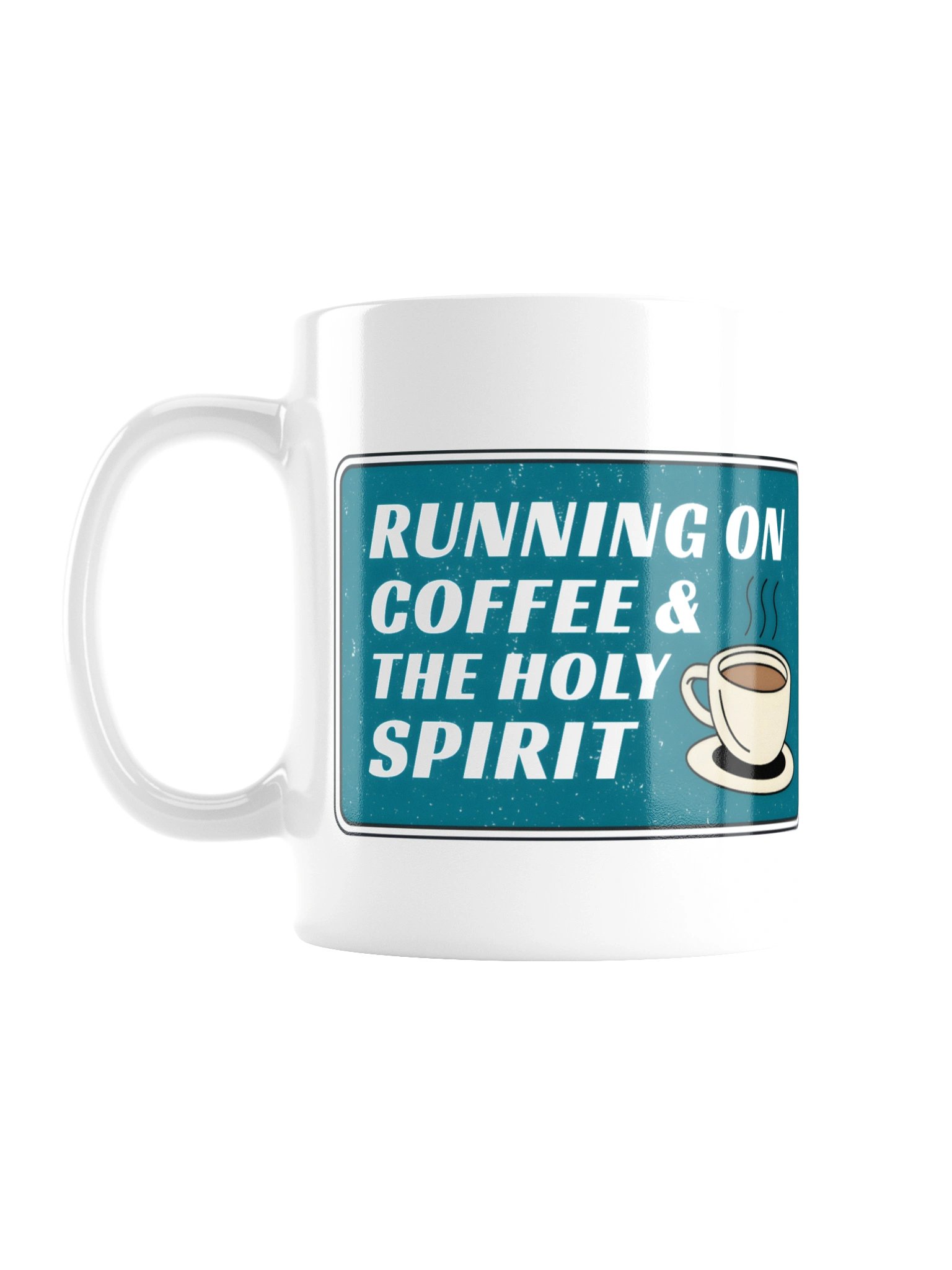 Running on Coffee & the Holy Spirit Mug product image (2)