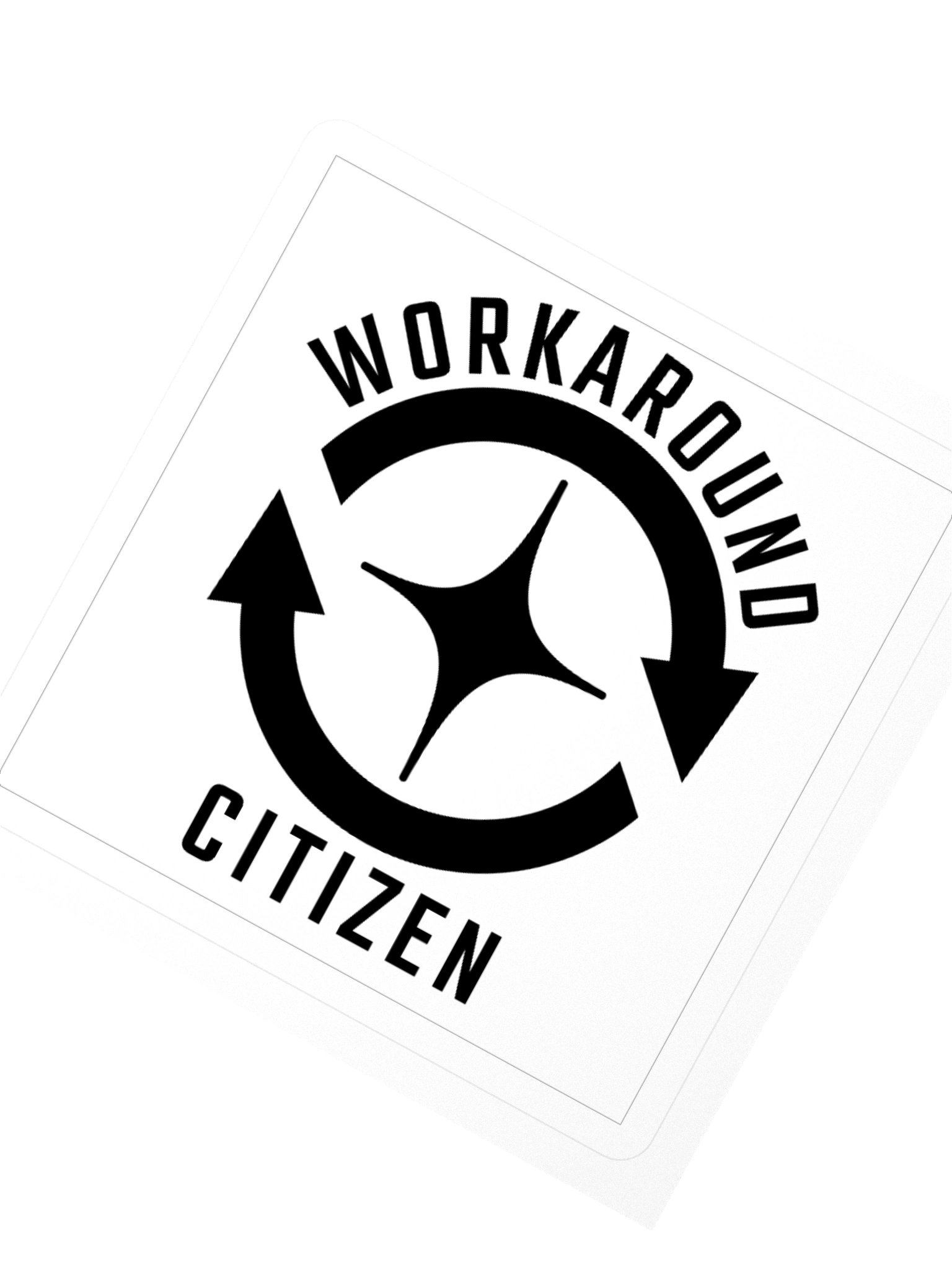 Workaround Citizen Sticker - White Background product image (5)