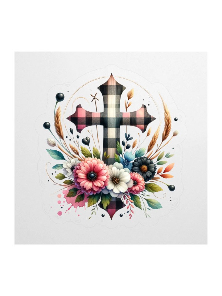 Floral Charm Kiss Cut Stickers. product image (1)