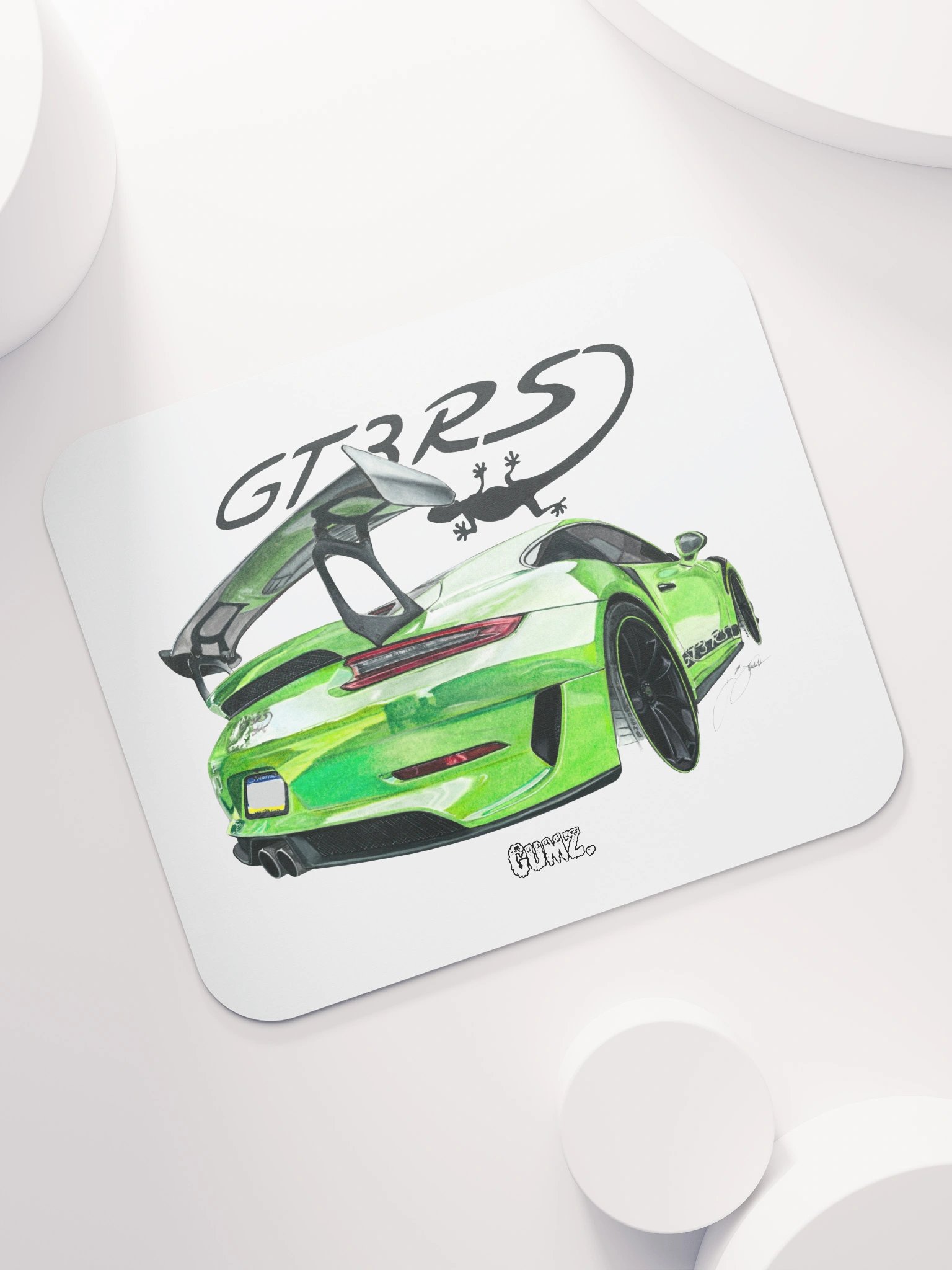 Green Lizard Mouse Pad product image (7)
