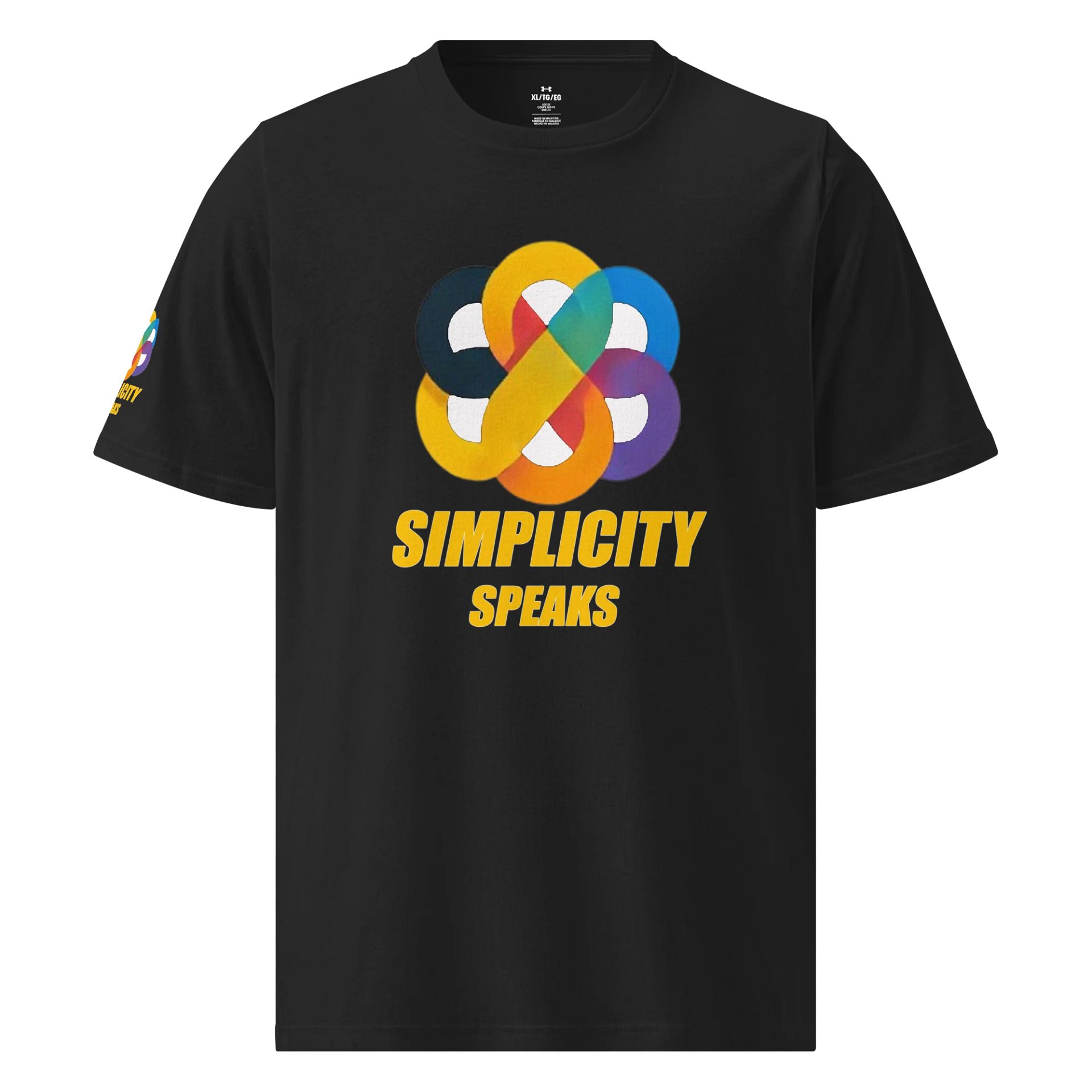 Simplicity Speaks Athletic T-Shirt product image (1)