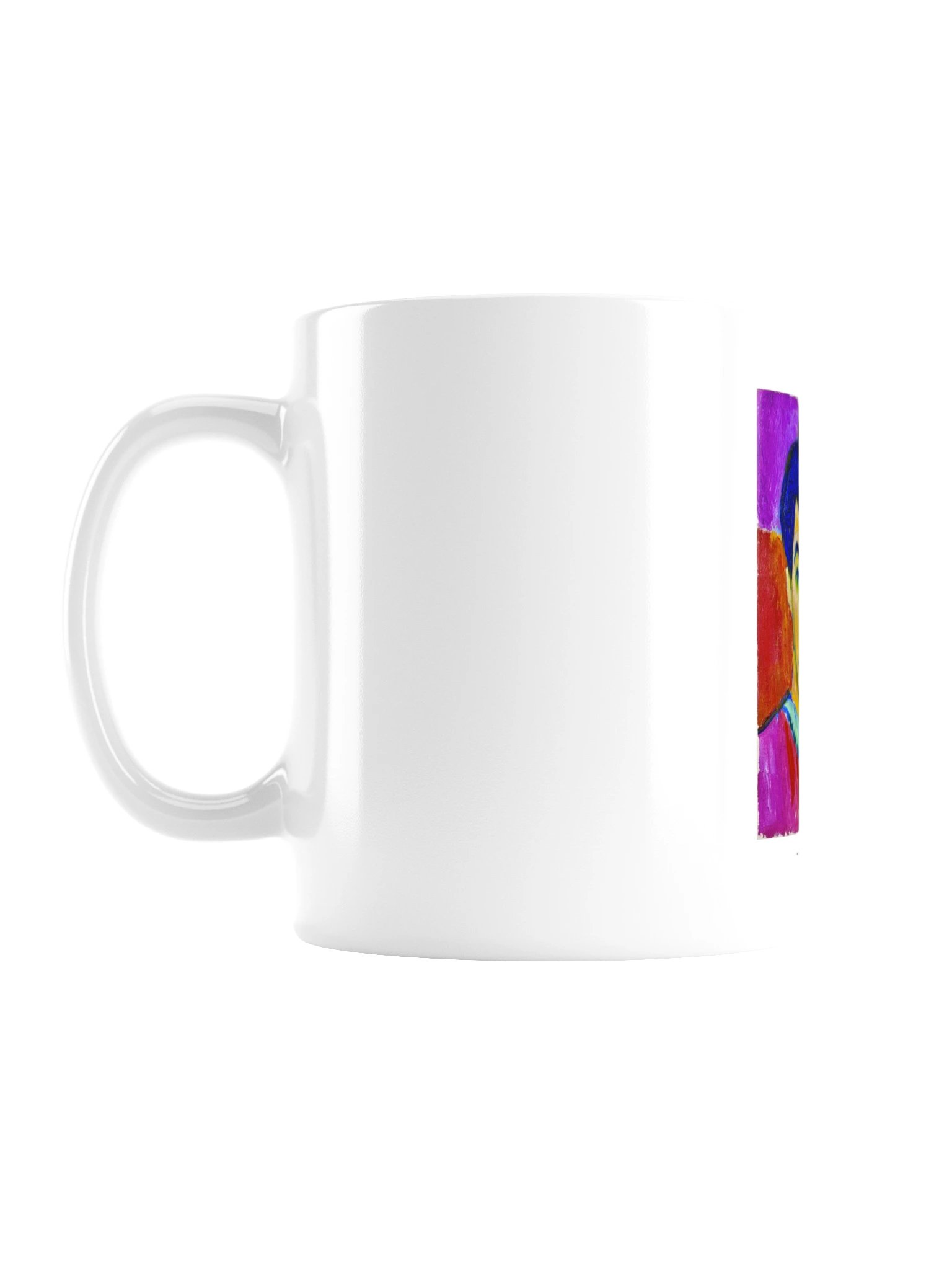 The Green Stripe — White Mug product image (1)