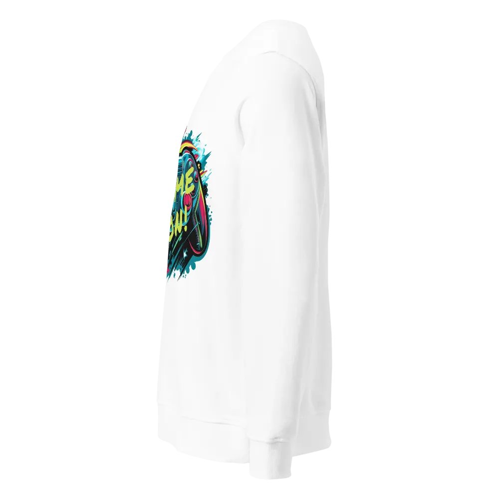 Neon Game On! Controller Sweatshirt product image (7)