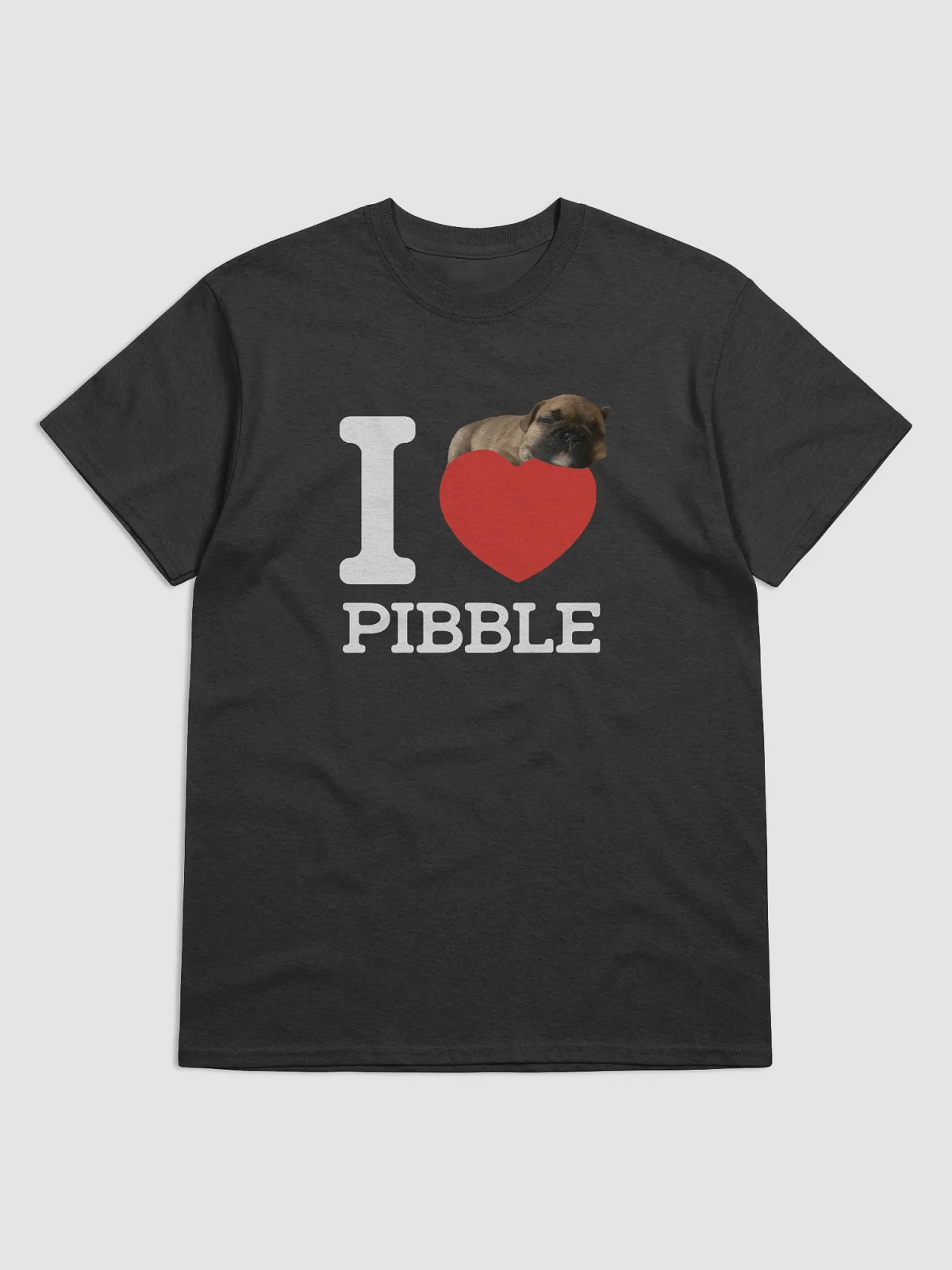 Support Pibble I LOVE PIBBLE TEE | pibble palace