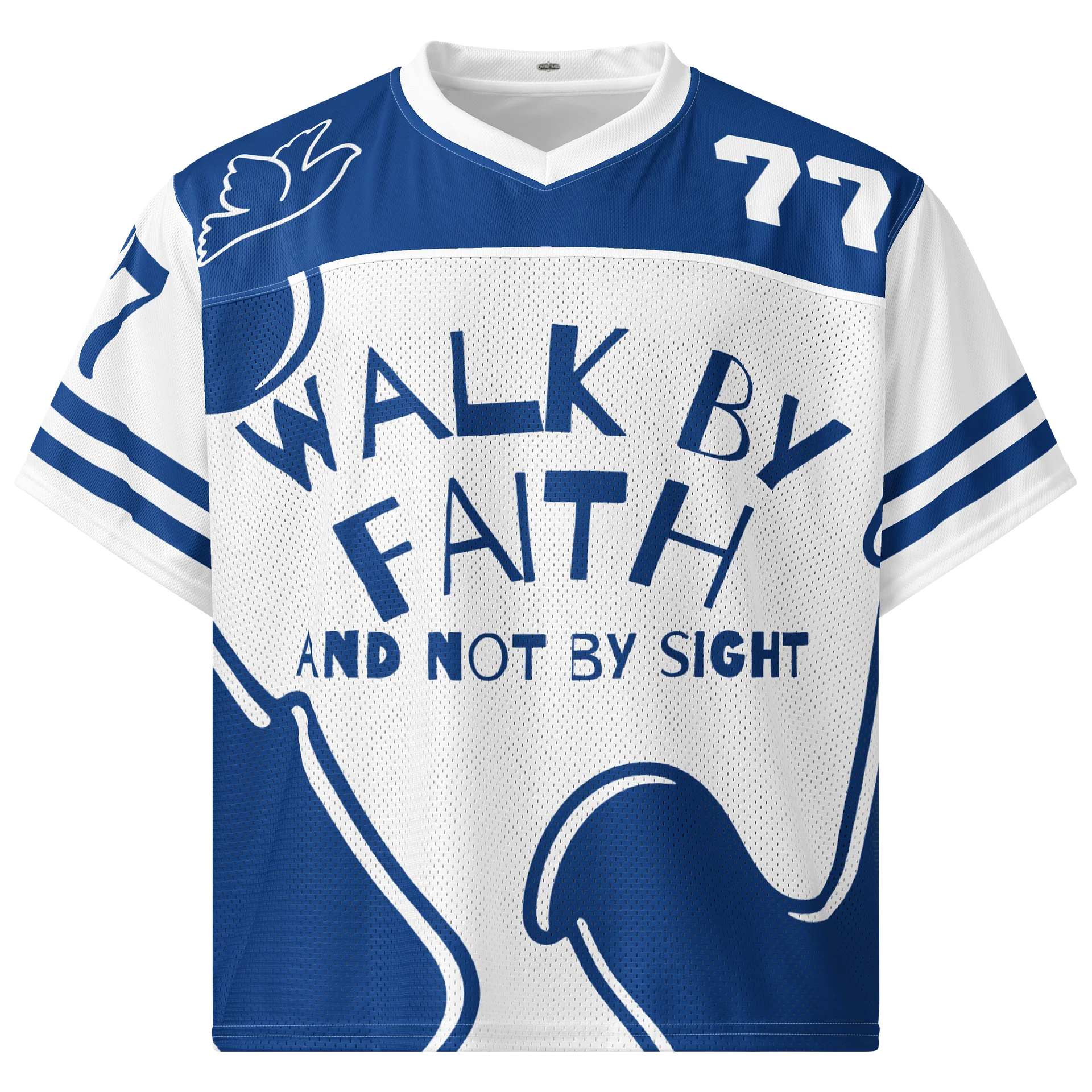 Walk by Faith Footy Jersey product image (2)