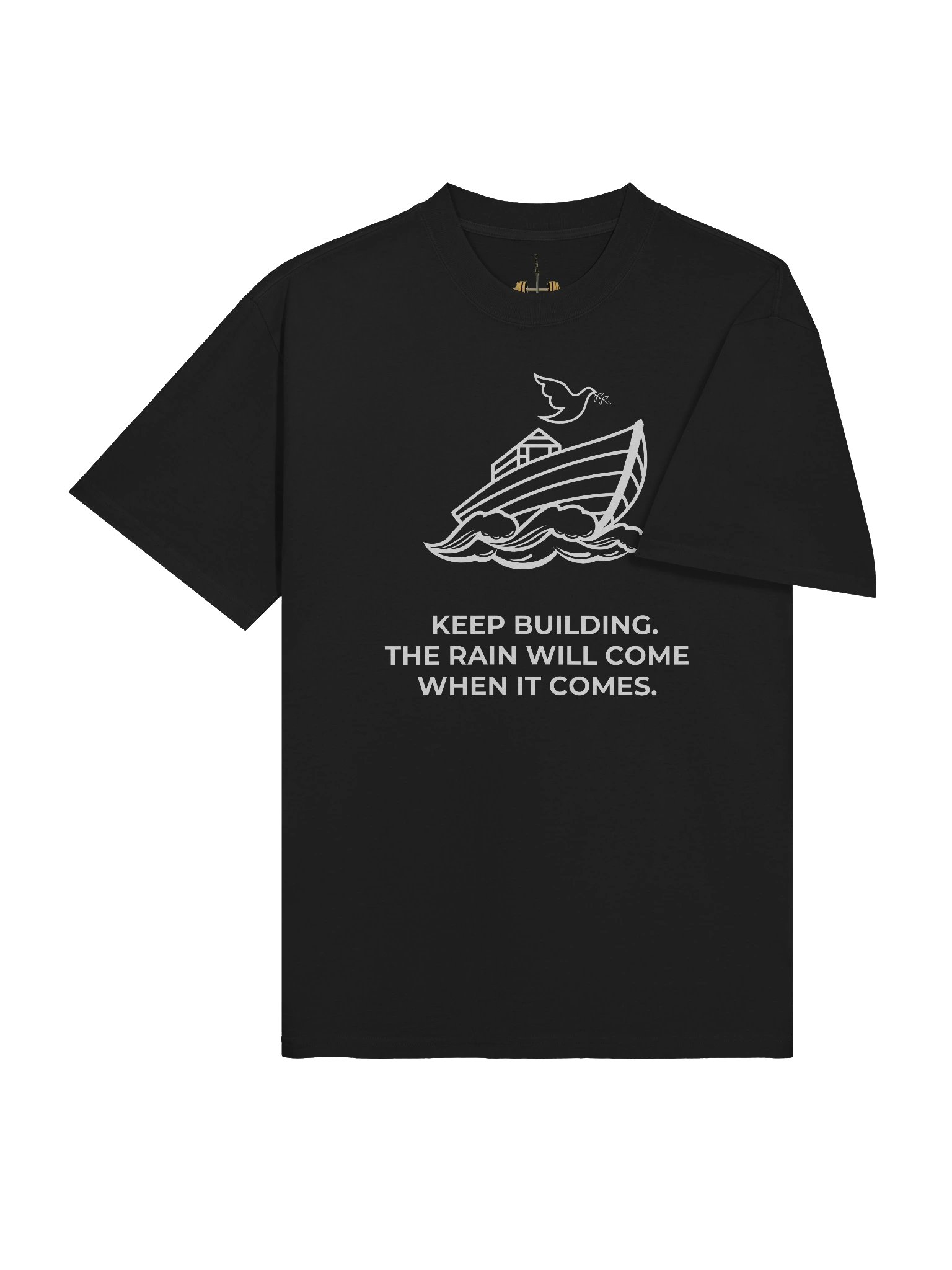The Rain will come when it comes Unisex Tee [Dark] product image (4)