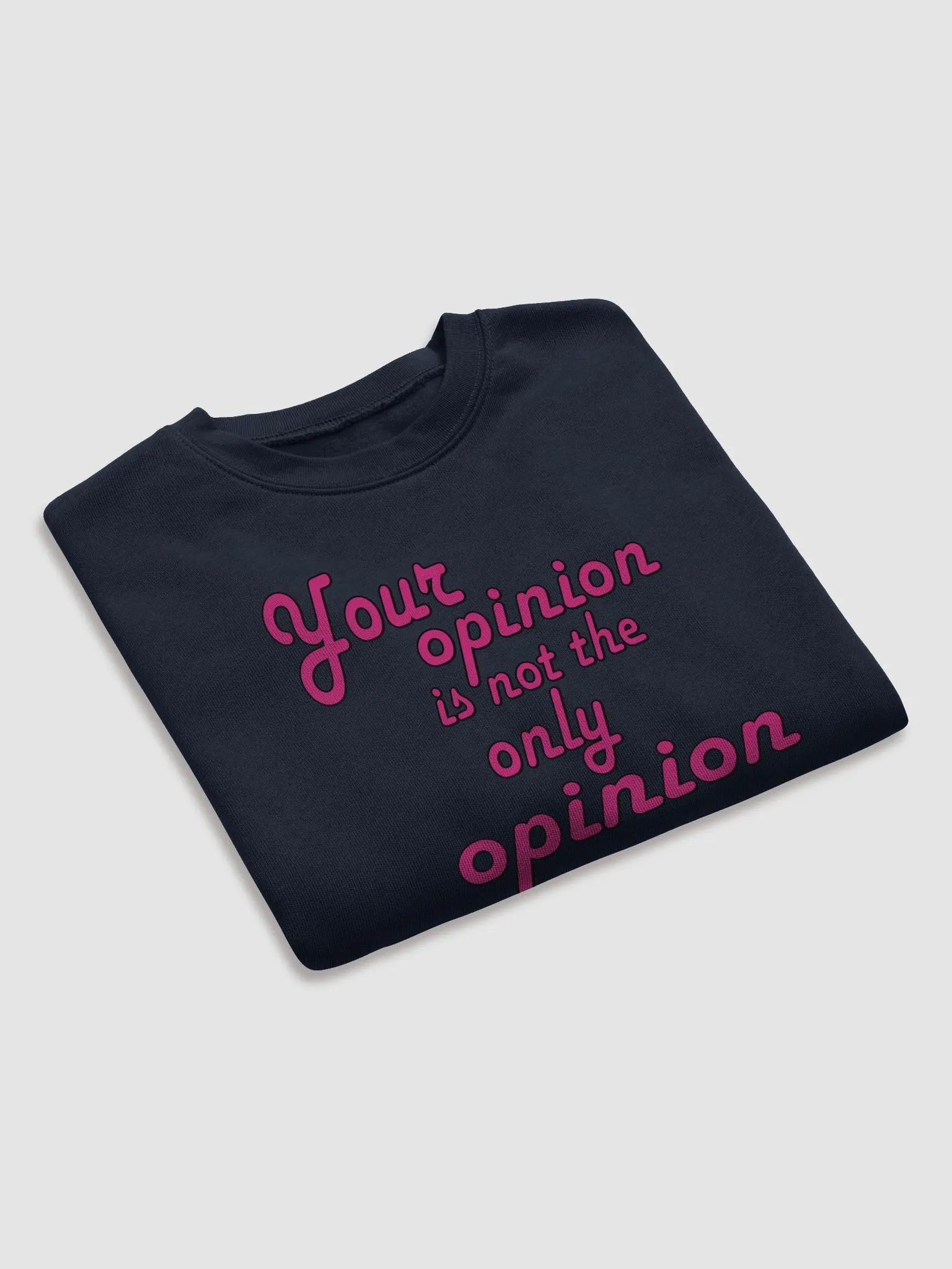 Your Opinion... Bella+Canvas Women's Fleece Crop Sweatshirt product image (4)