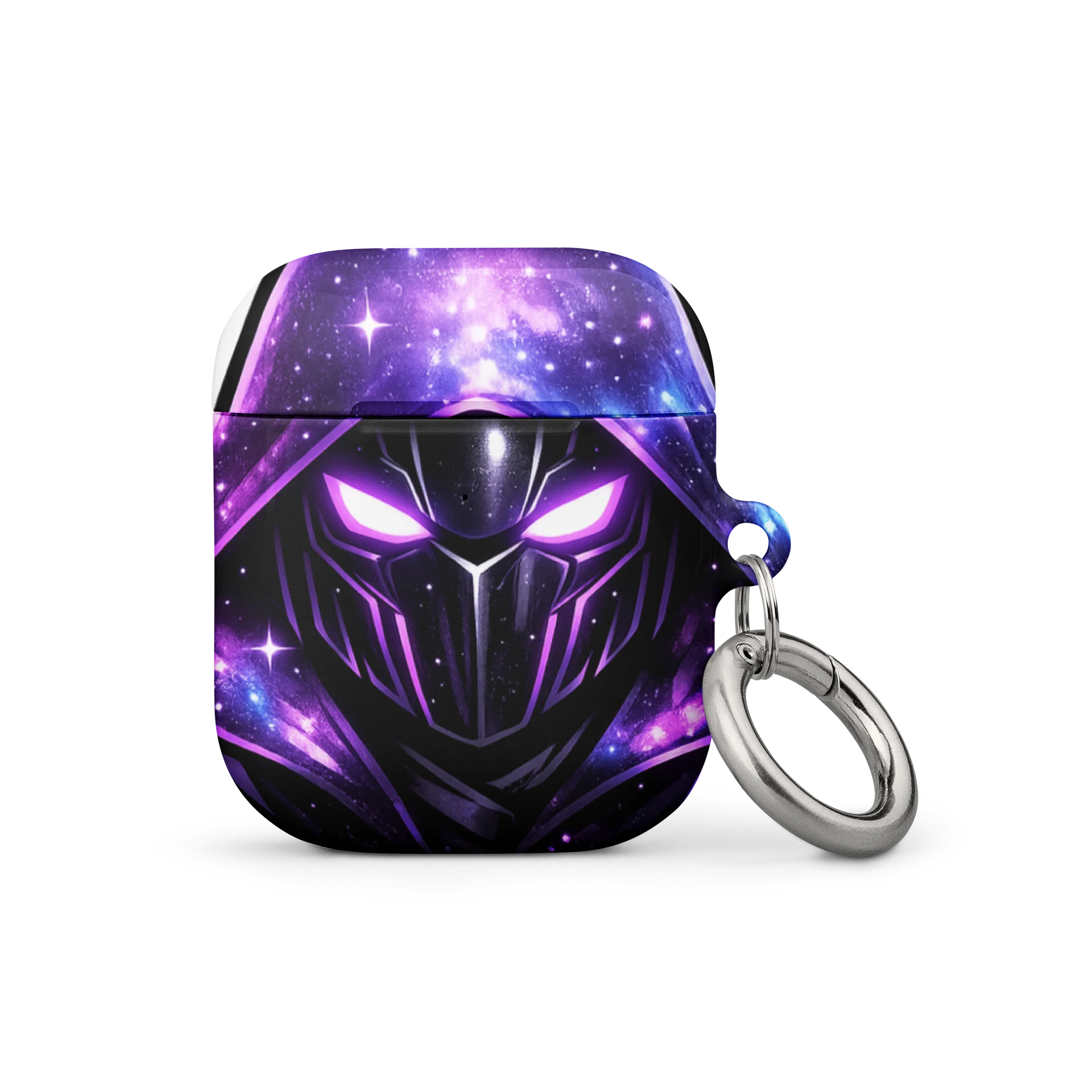 Cosmic Hooded Mask AirPods Case product image (1)