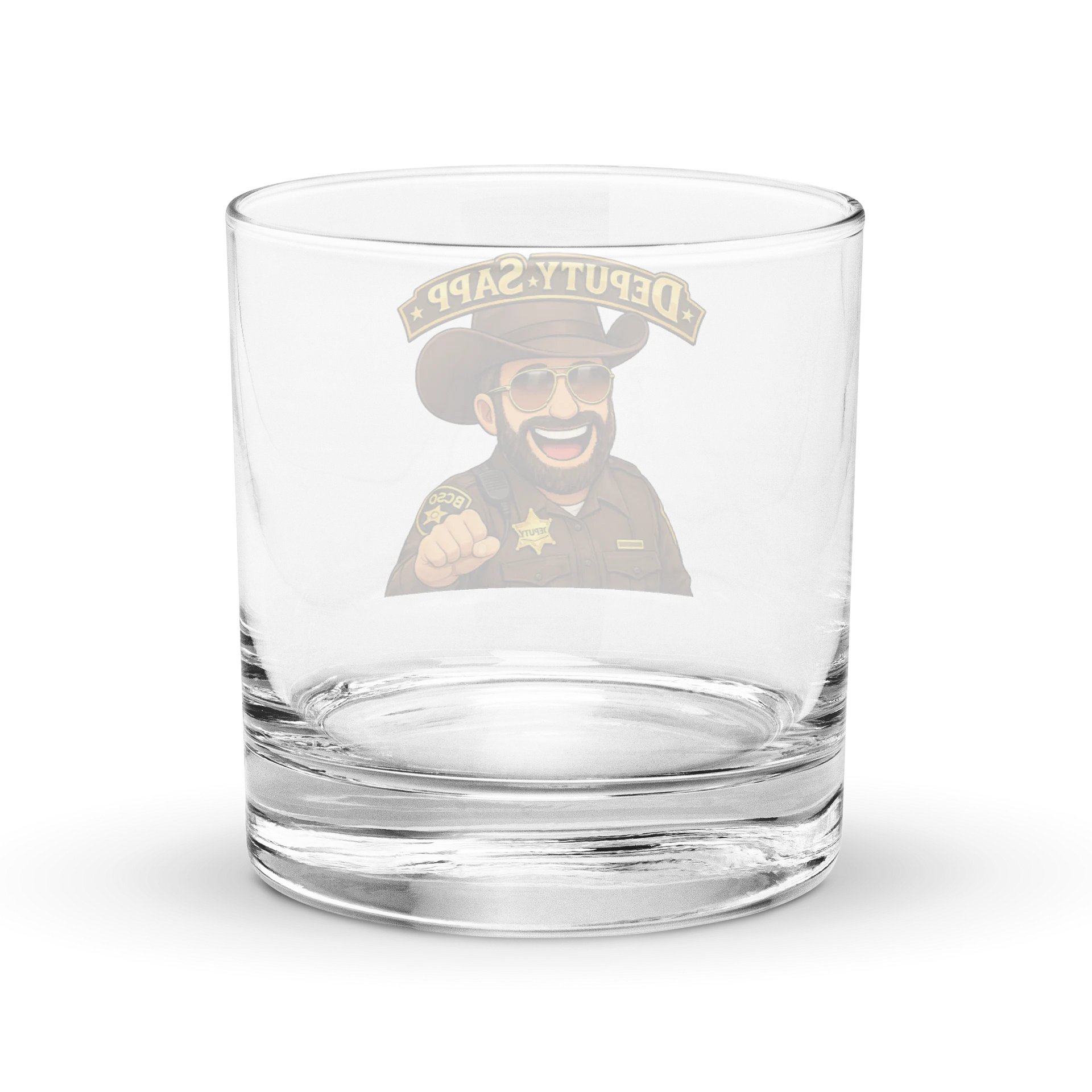 Deputy Sapp Rocks Glass product image (4)