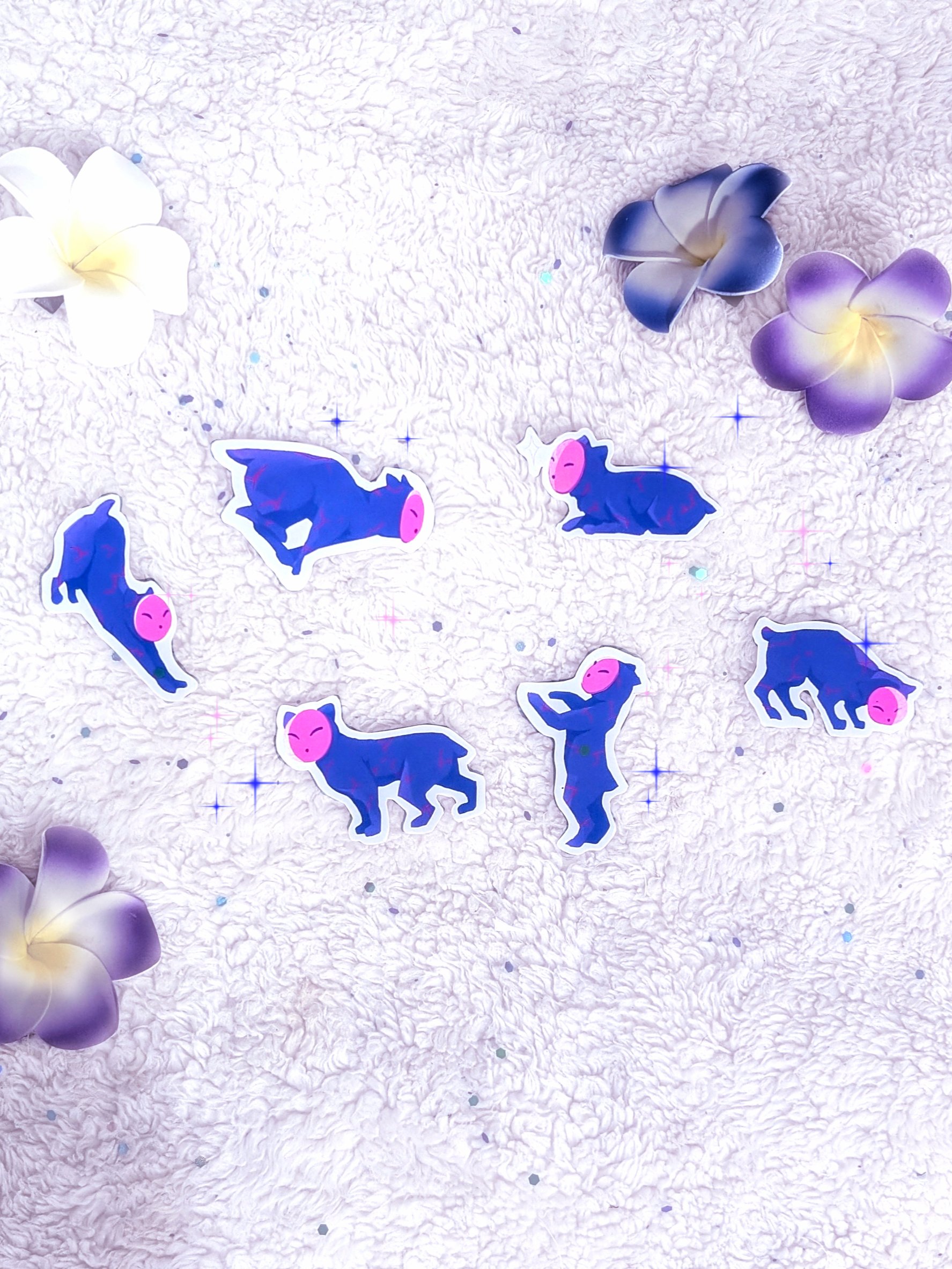 Vokko The Volcano Cat Sticker Pack product image (1)