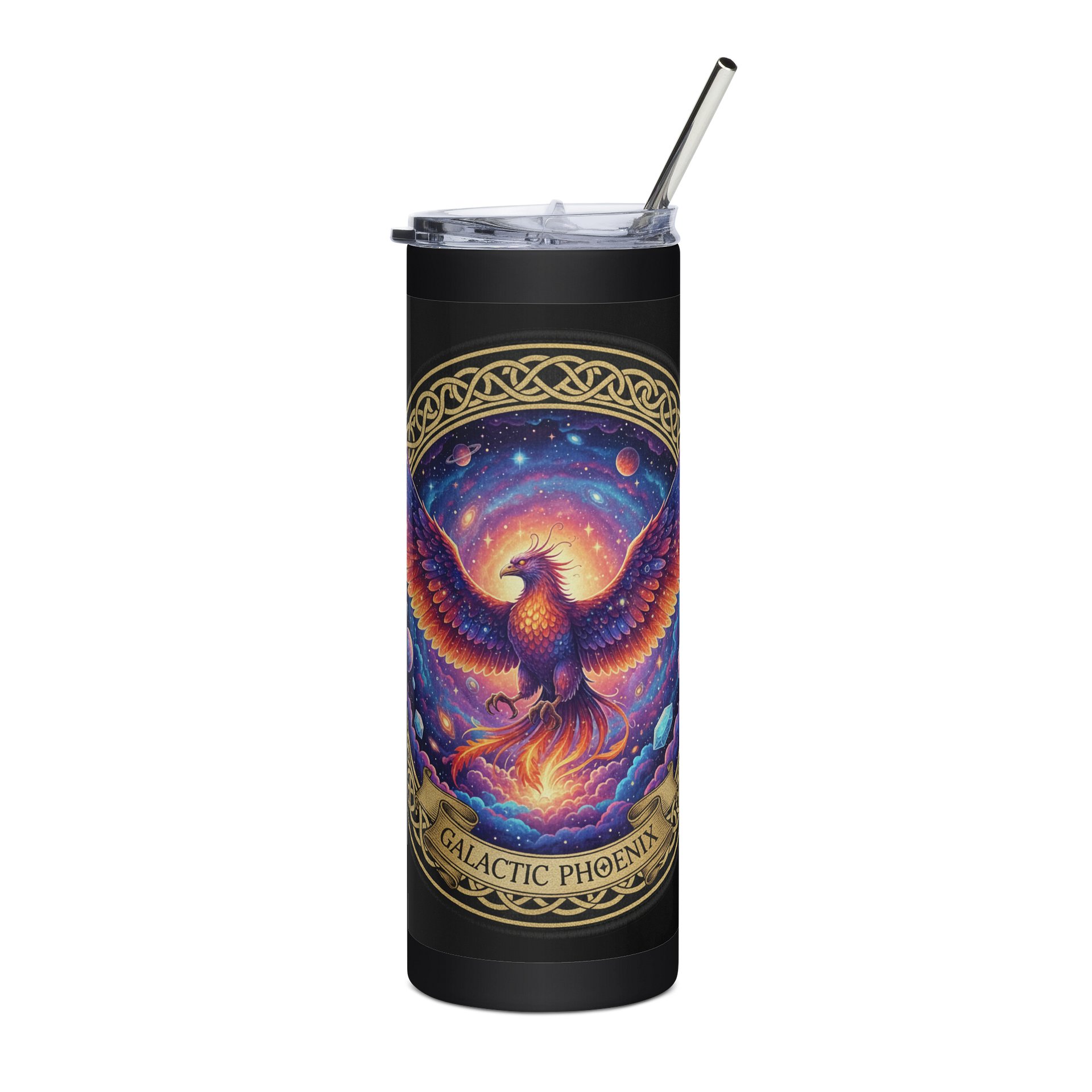 Galactic Phoenix Stainless Steel Tumbler product image (1)