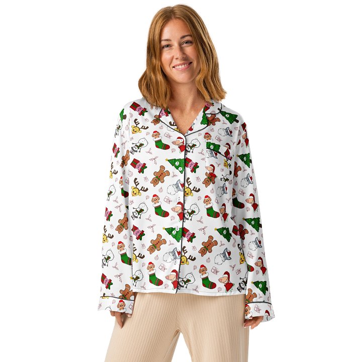 SKZ OT8 Christmas Women's Pajama Top product image (1)