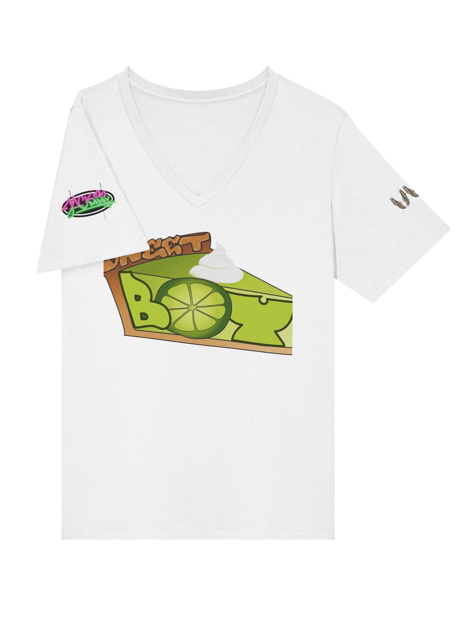 Key Lime Pie Sweet Boy V-Neck Shirt product image (36)