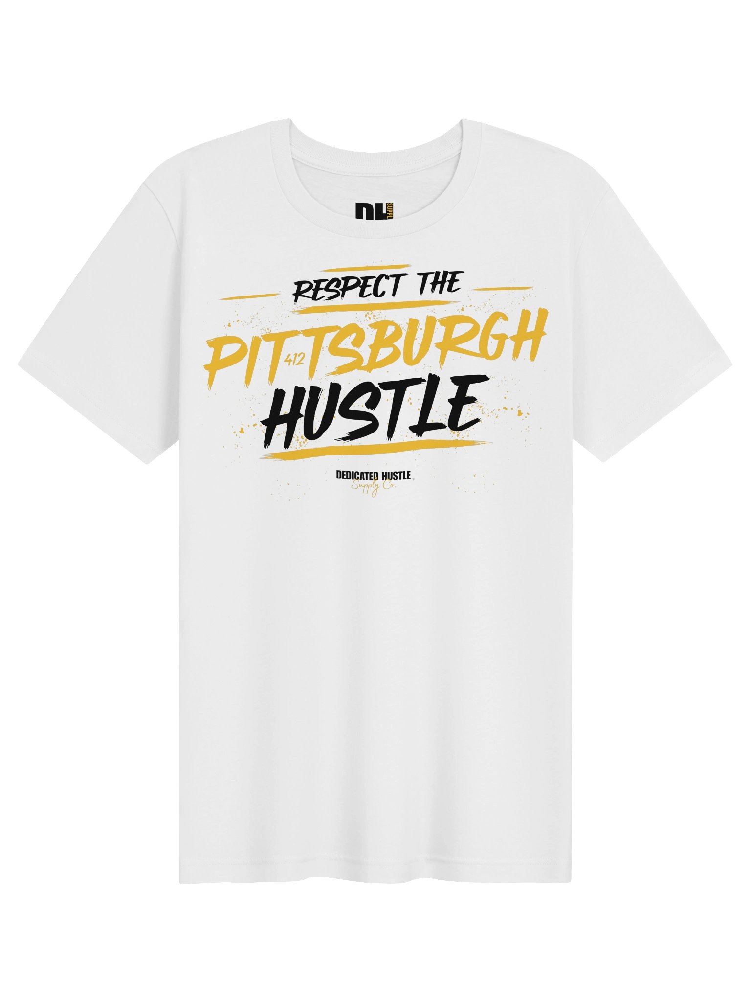 Respect The Pittsburgh Hustle - Street Edition Tee | Light Colorways product image (3)