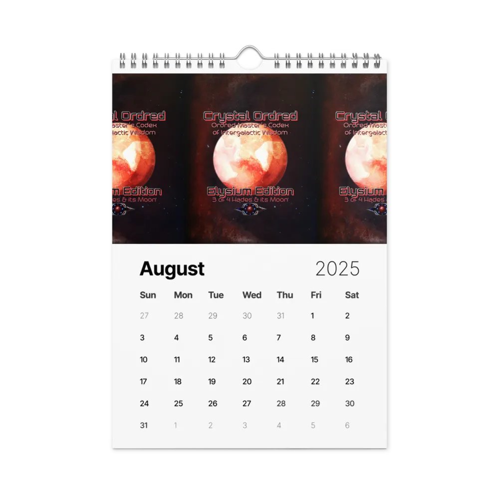 Crystal Ordred Calendar product image (2)