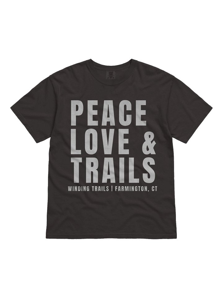 Peace Love & Trails Heavyweight T-Shirt product image (1)