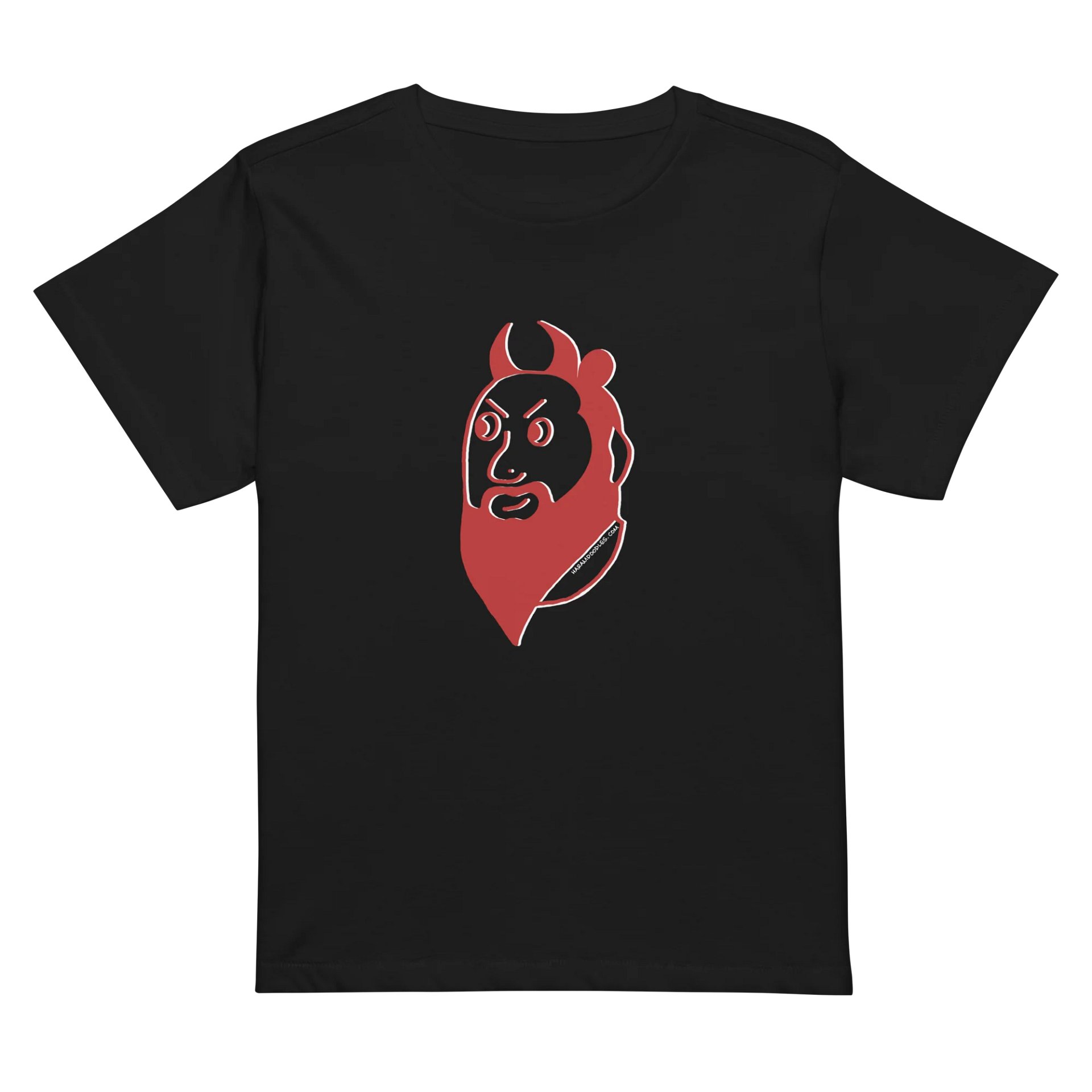 The Face of Iblees (Satan) High-Waisted T-Shirt product image (2)