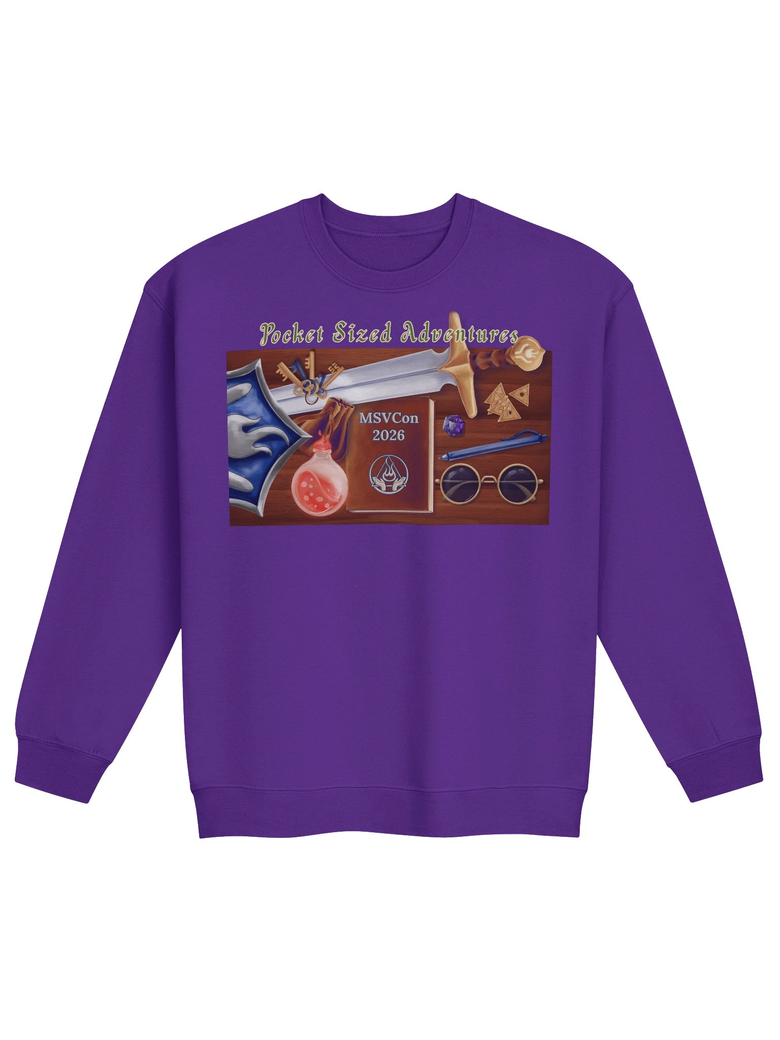 MSVCon 2026: Adventure Tools Crewneck Sweatshirt product image (1)
