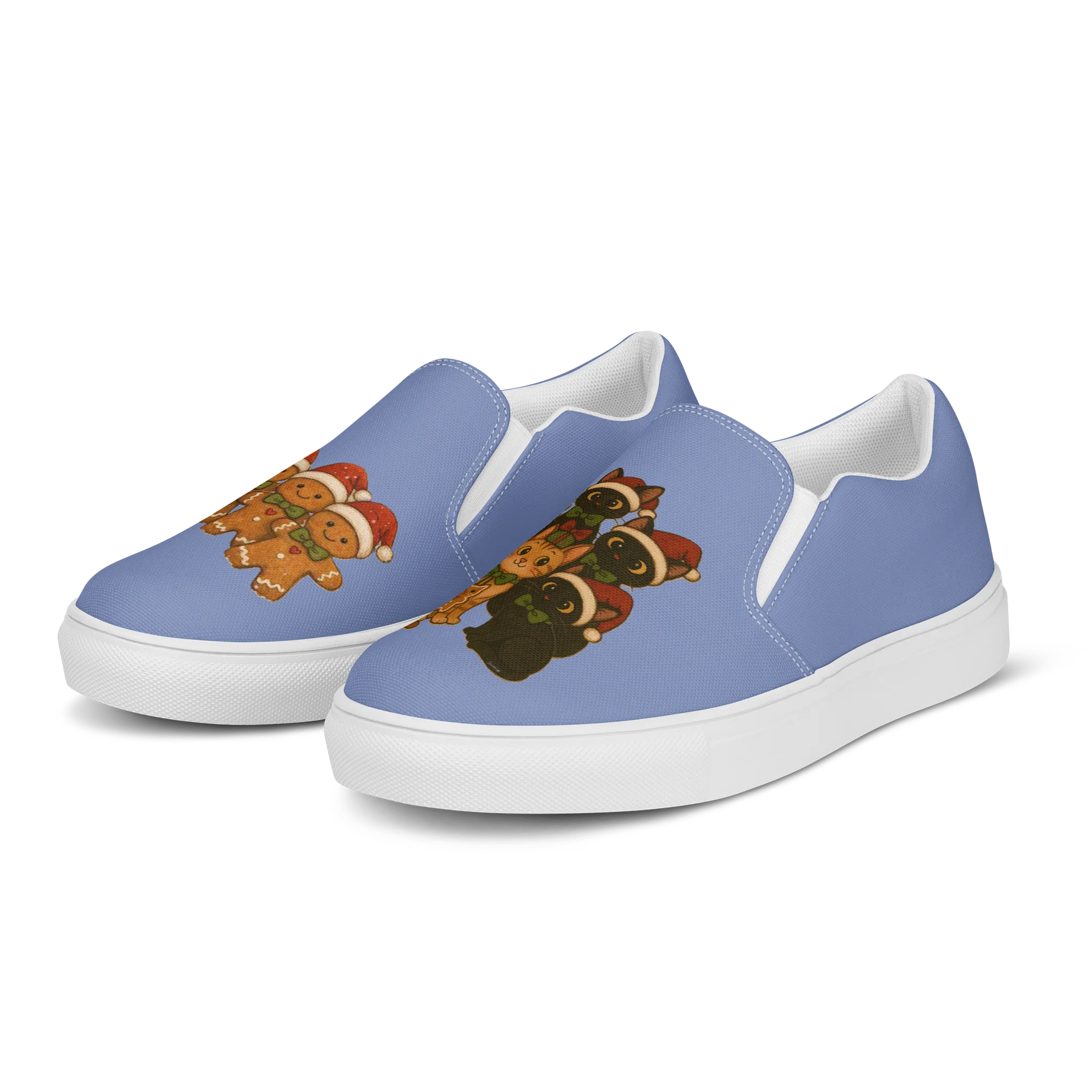 Cat brigade winter Men's Slip-Ons product image (3)