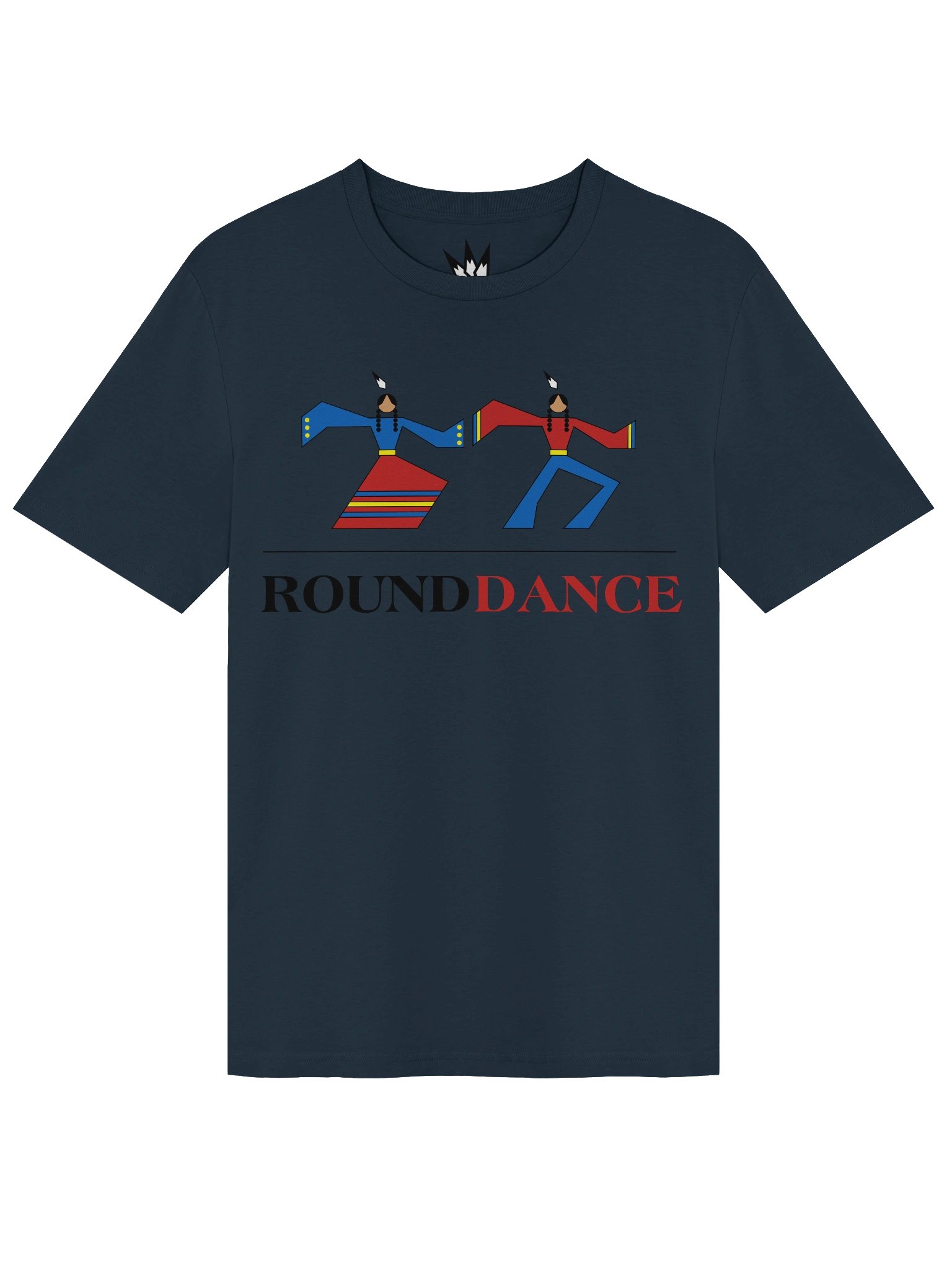 Round Dance Organic Fitted Tee product image (1)