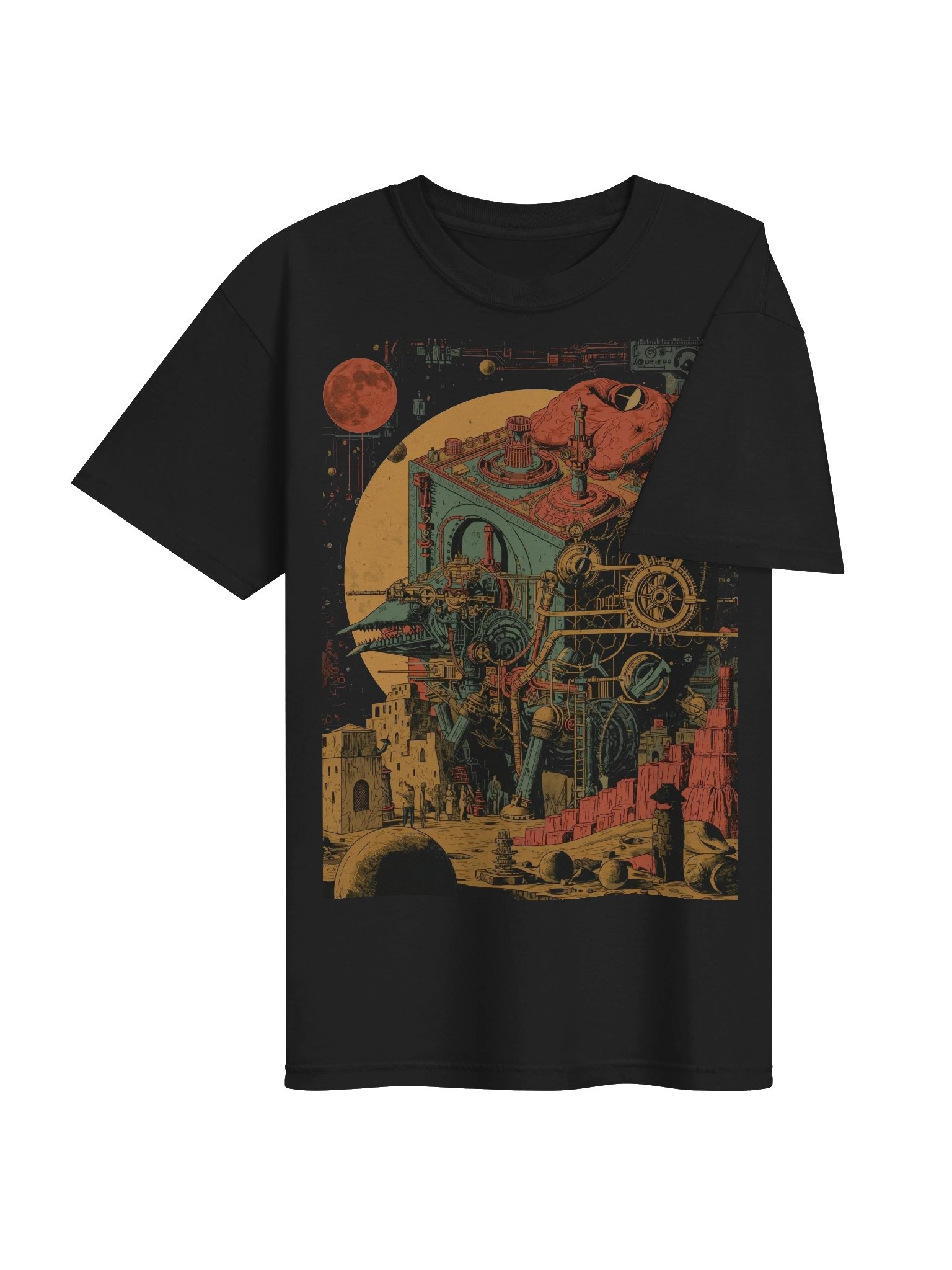 Mechanical Creature Fantasy Heavyweight T-Shirt product image (7)