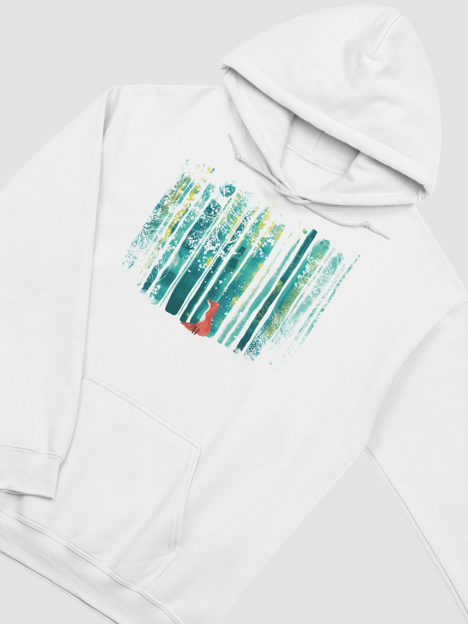 Lone fox graphic hoodie product image (28)