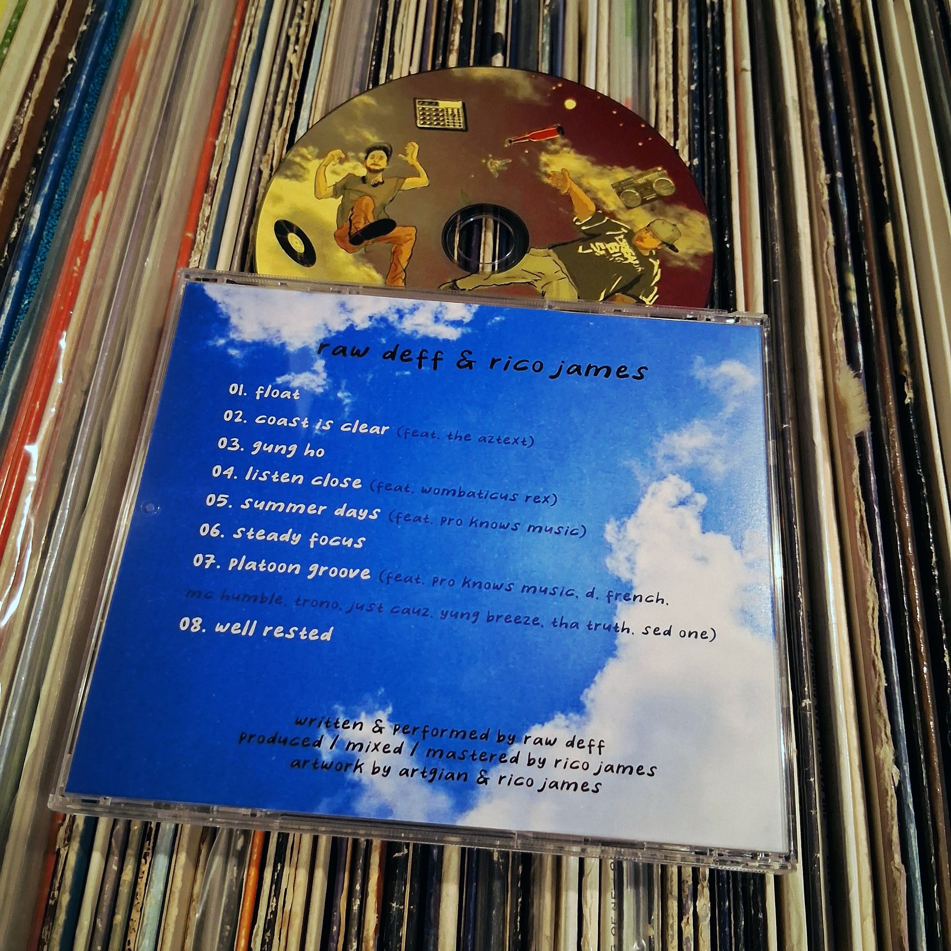 When Gravity Fails - Raw Deff & Rico James (CD) product image (2)